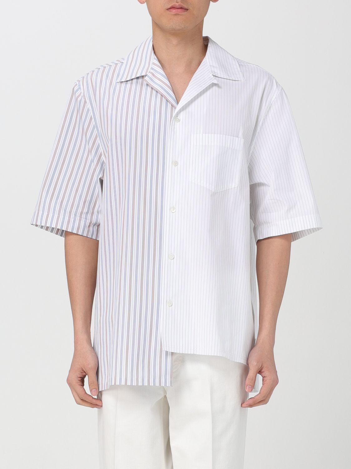 image of Lanvin Shirt Men Striped (Size XL)