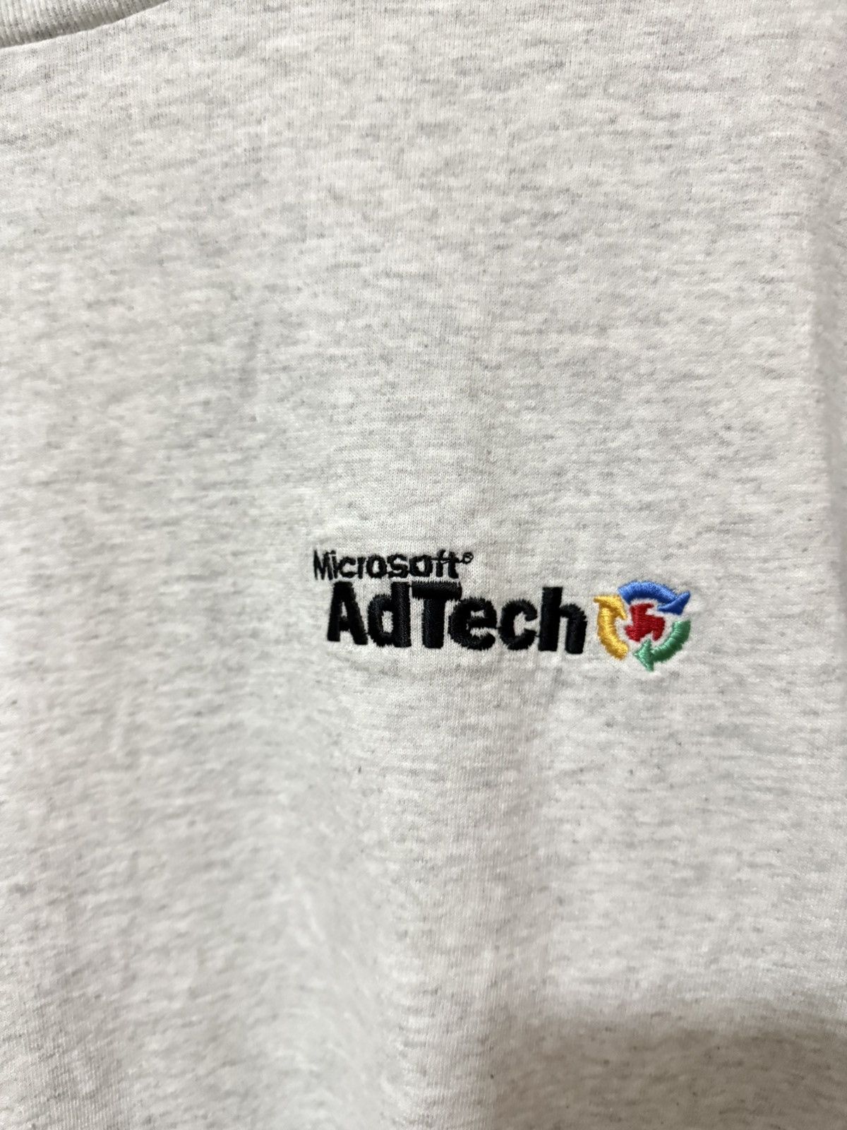 Microsoft × Vintage Vintage 90s Microsoft AdTech Longsleeve Shirt Size US M / EU 48-50 / 2 - 2 Thumbnail