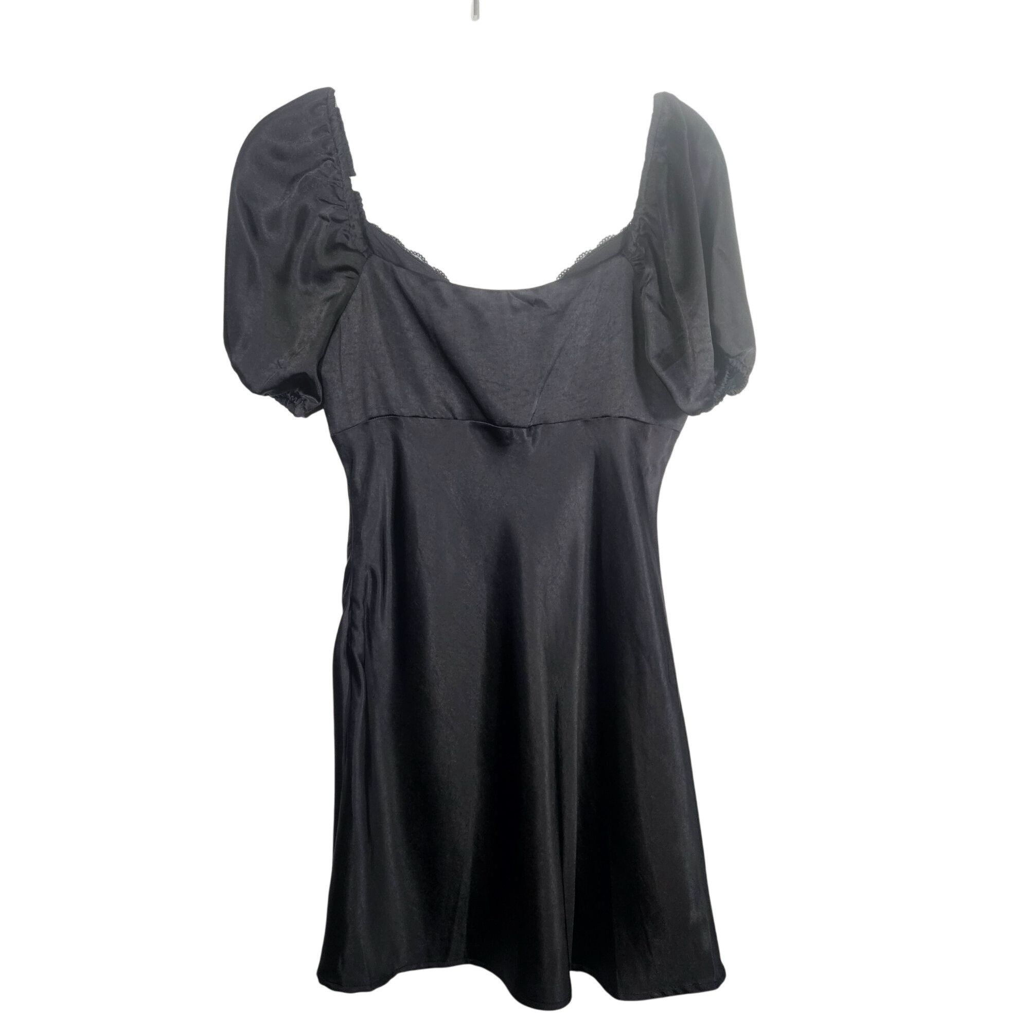 Other All In Favor Women Black M Mini Dress Milkmaid Whimsygoth Size M / US 6-8 / IT 42-44 - 3 Thumbnail