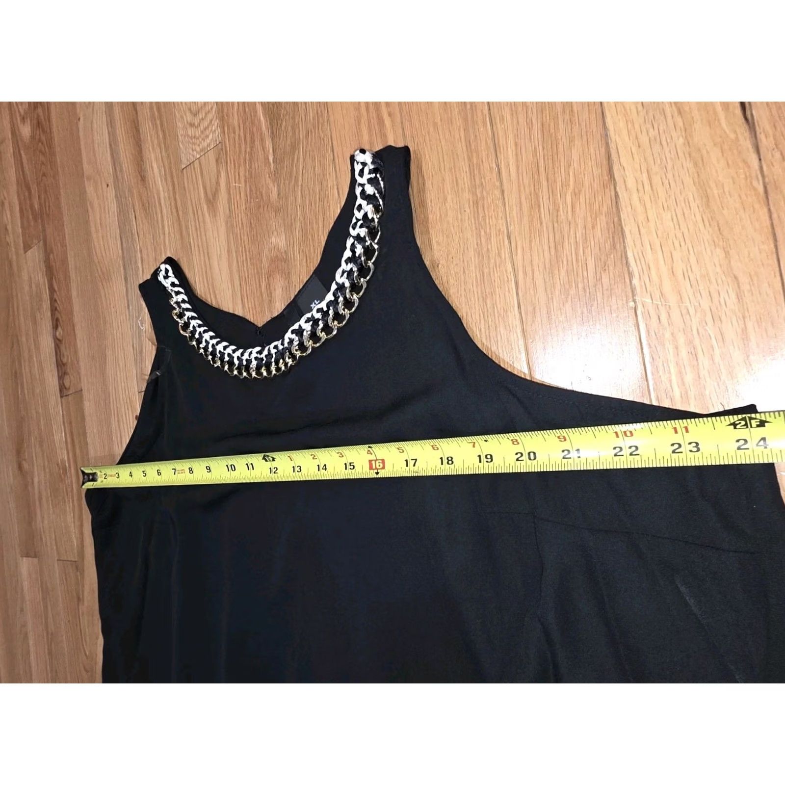 Vintage New Directions Women Tank XL Sleeveless Black Top Size XL / US 12-14 / IT 48-50 - 6 Thumbnail