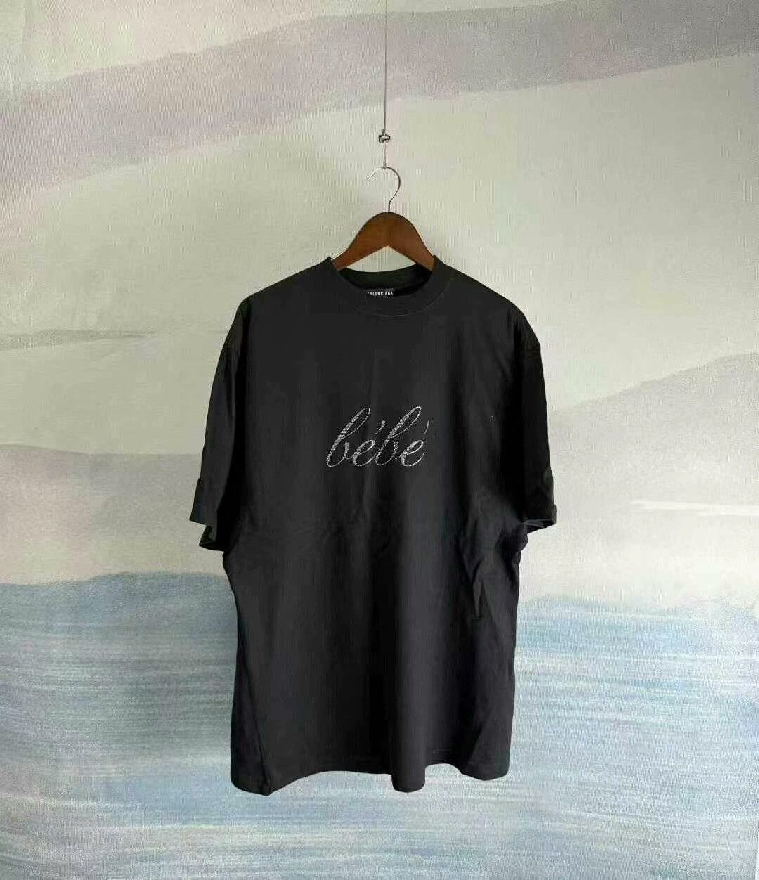 Balenciaga Balenciaga Black Short Sleeve T-Shirt Size US M / EU 48-50 / 2 - 1 Thumbnail
