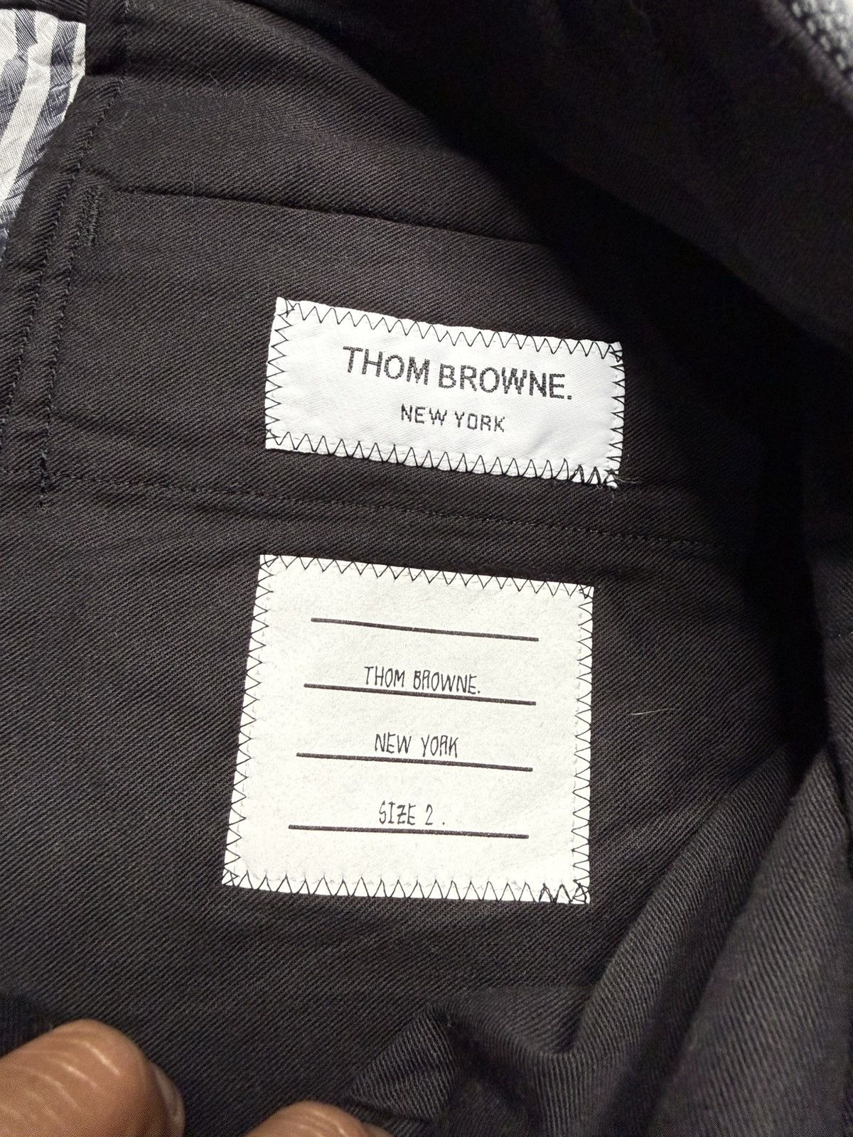 Thom Browne Thom Browne F/W 22 Single Pleated Wool Shorts Size US 31 - 9 Thumbnail