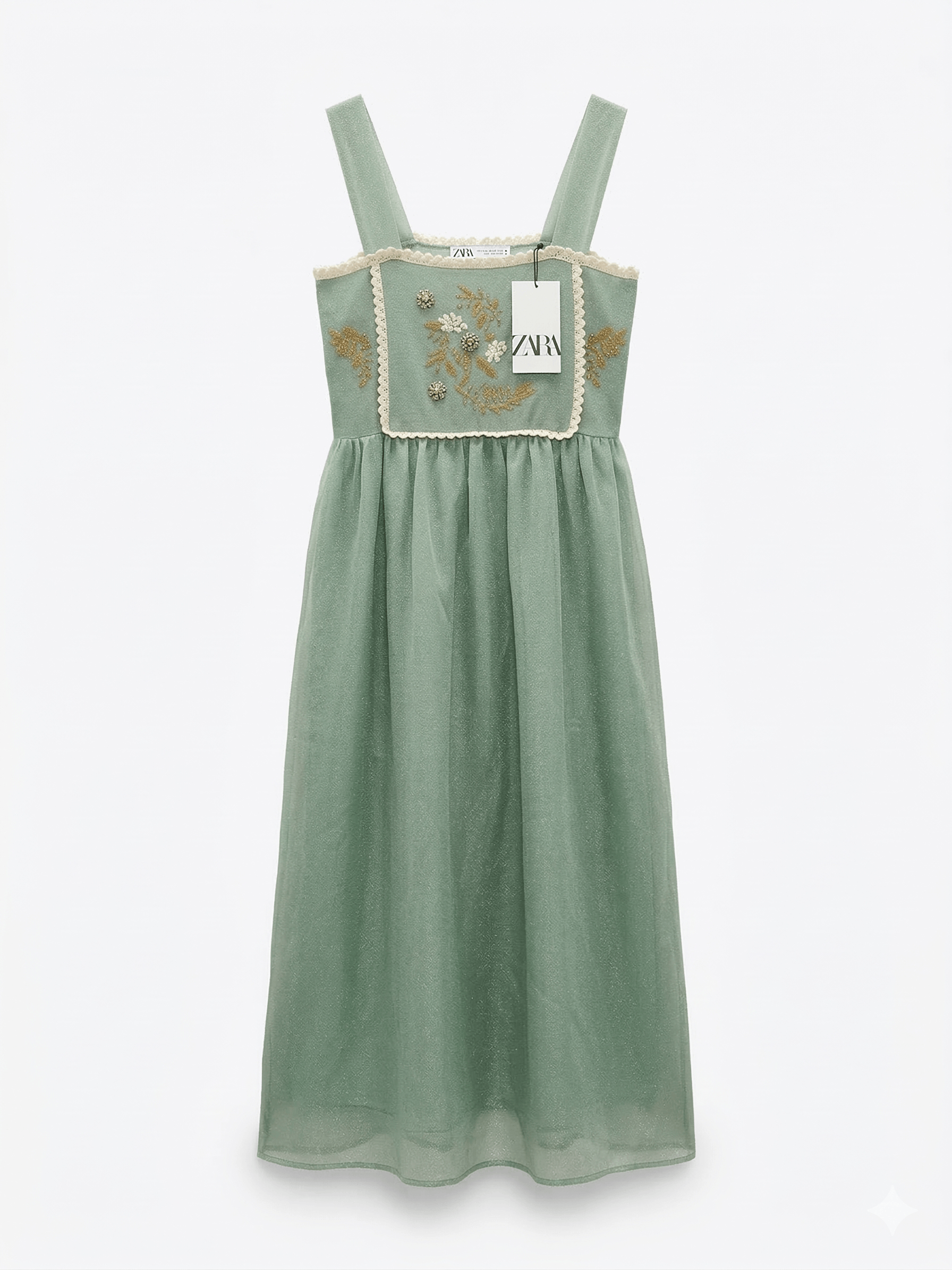 gingham green dress Munasa One Shoulder Mini Dress in Mini Gingham Green