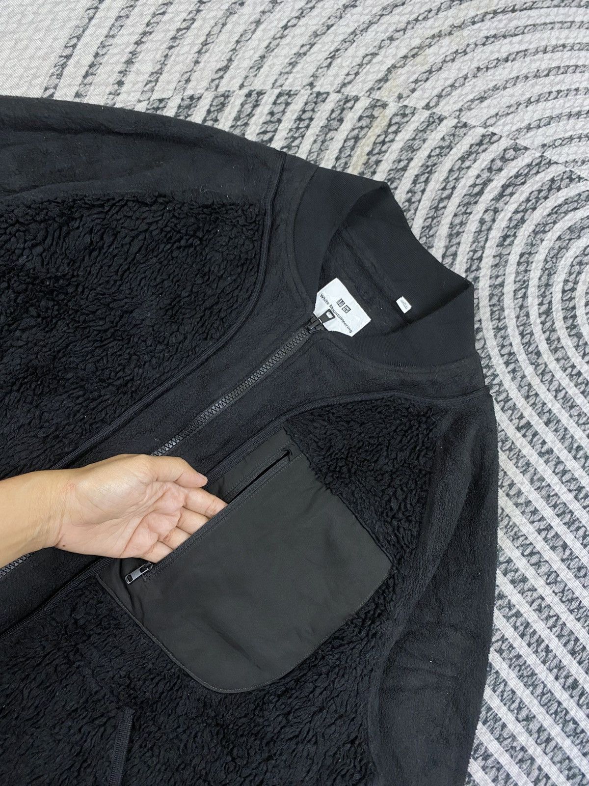 Uniqlo × White Mountaineering White Mountaineering X Uniqlo Fleece Retro Style Jacket Size US M / EU 48-50 / 2 - 7 Thumbnail