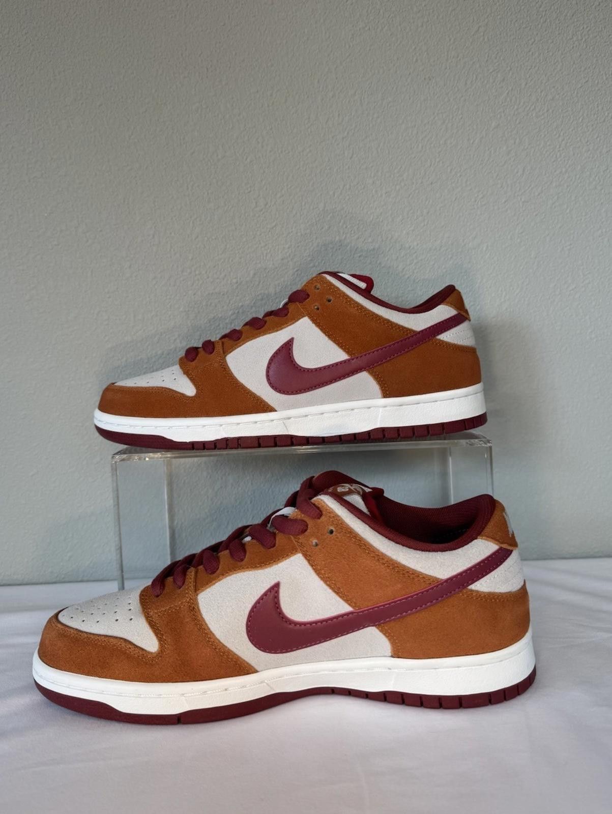 Nike Nike SBs Dunk Low Pro Dark Russet Cedar BQ6817-202 8.5 Mens Size US 8.5 / EU 41-42 - 3 Thumbnail