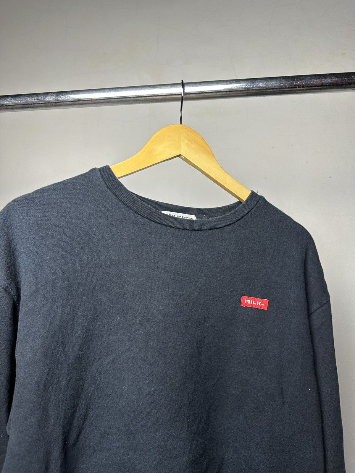 Japanese Brand Milkfed Spellout Sweashirt Size M / US 6-8 / IT 42-44 - 3 Thumbnail