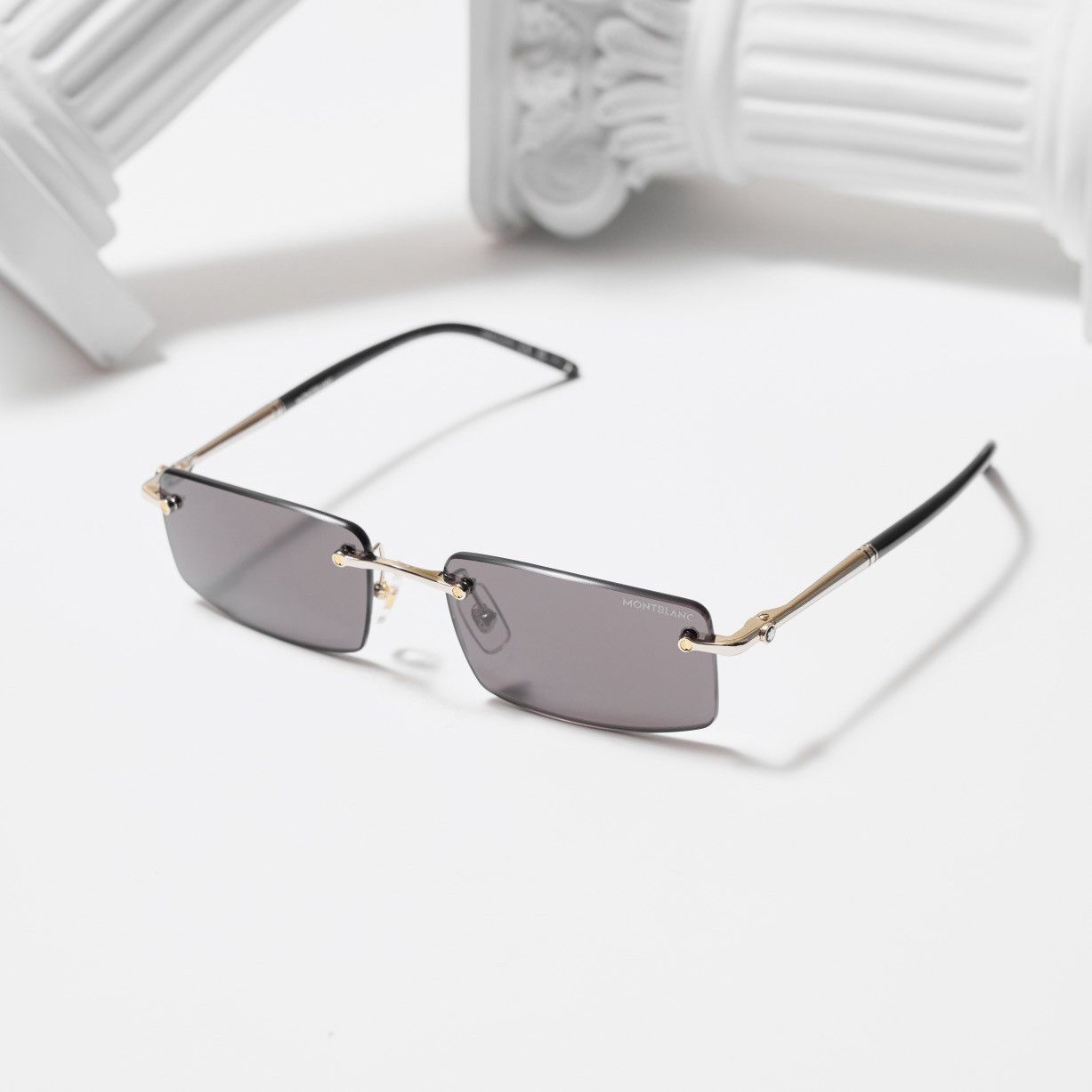 Montblanc MONTBLANC MB0443S 001 SUNGLASSES Size ONE SIZE - 1 Thumbnail