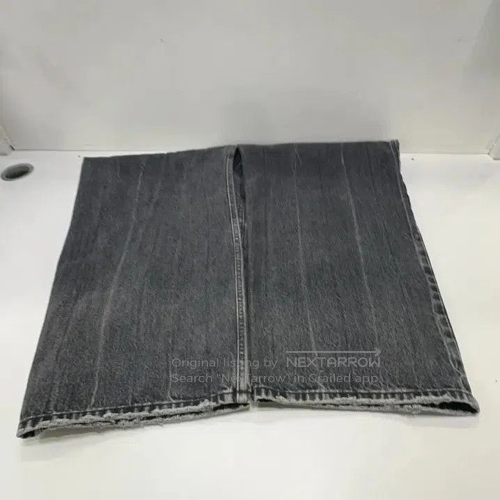Balenciaga porter classic denim wide pants for men. Size US 32 / EU 48 - 8 Thumbnail