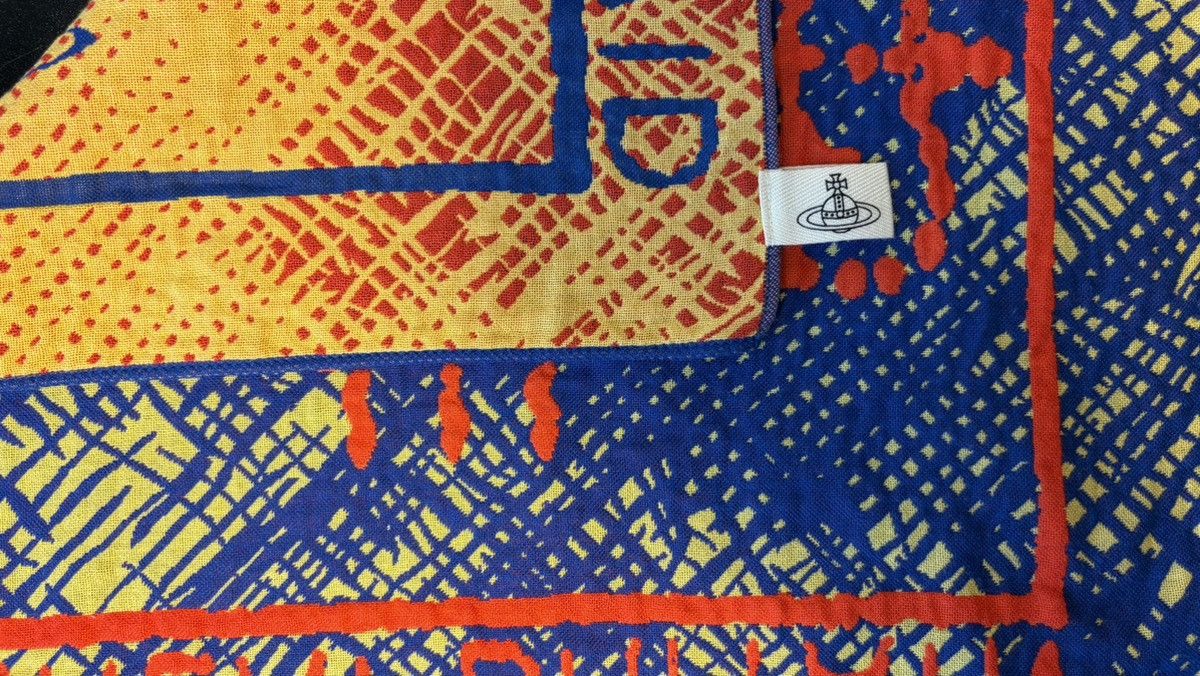 Vivienne Westwood Vivienne Westwood Bandana/Handkerchief–Rare Japan Exclusive Size ONE SIZE - 3 Thumbnail