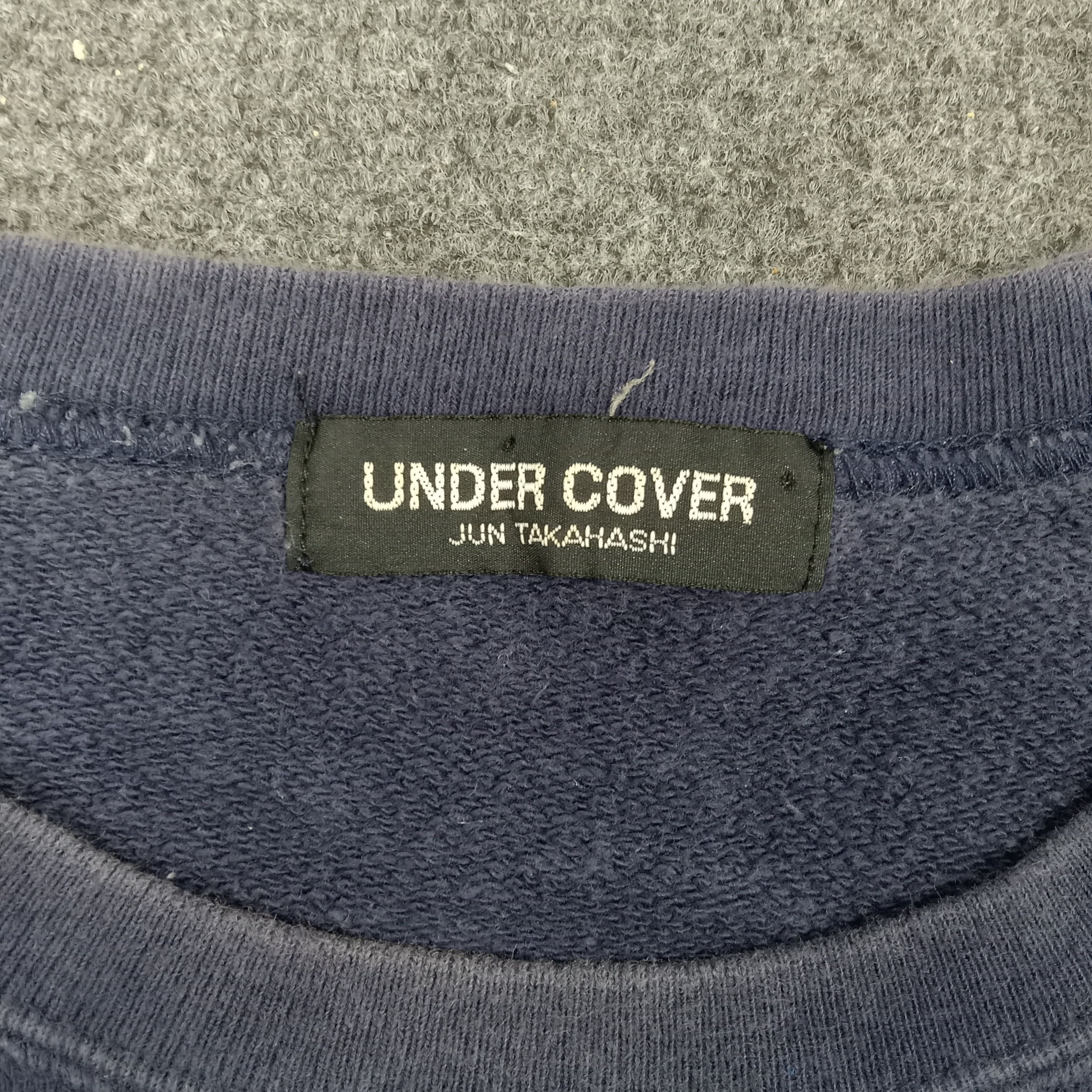 Jun Takahashi × Undercover × Vintage Undercover by Jun Takahashi Japanese Brand Sweatshirt Size US L / EU 52-54 / 3 - 3 Thumbnail