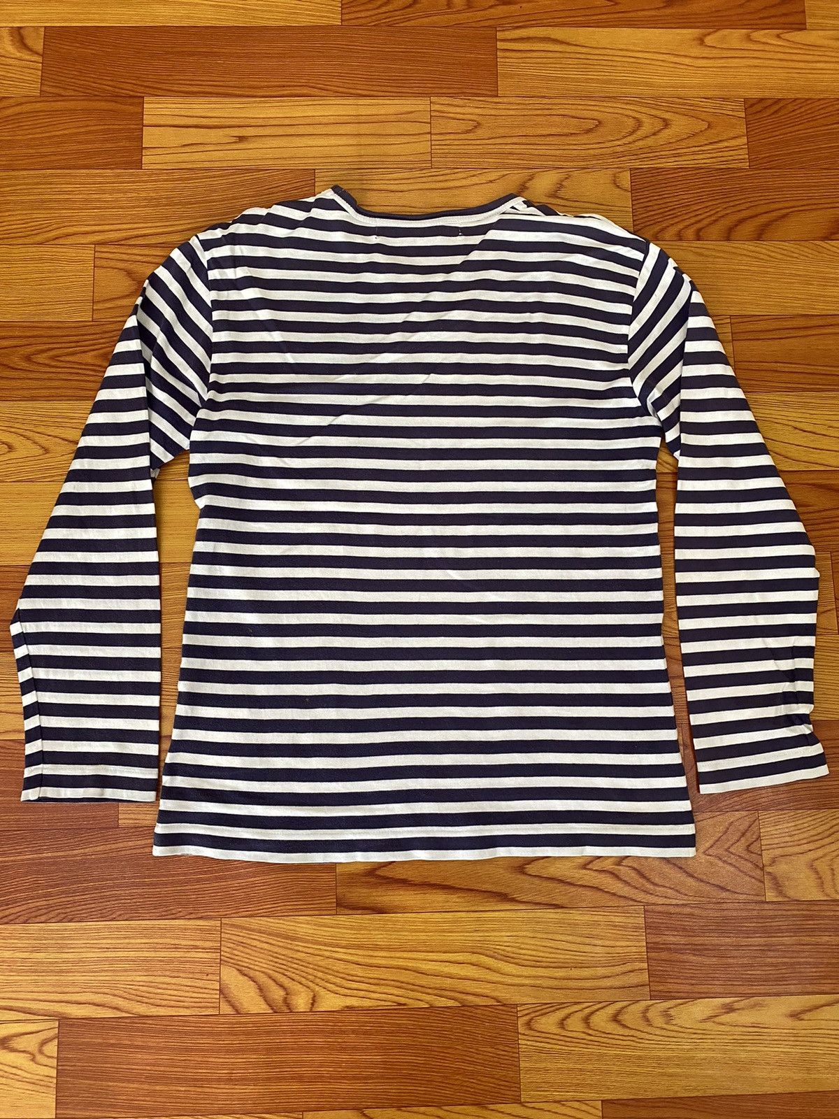 Comme des Garcons × Comme des Garcons PLAY × Japanese Brand Comme Des Garcons Play Stripes Long Sleeve Size US S / EU 44-46 / 1 - 6 Thumbnail