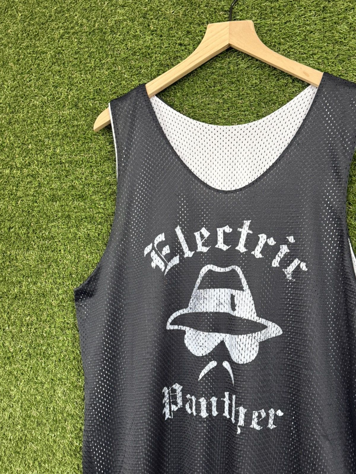 Vintage RARE Electric Panther Low Rider Mesh Jersey Gangster XL Size US XL / EU 56 / 4 - 2 Thumbnail