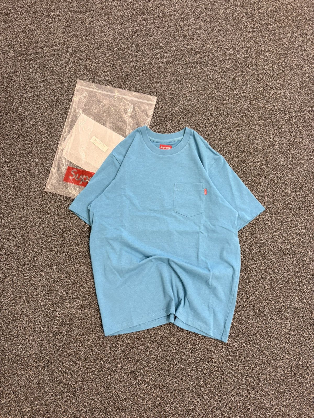 Supreme Supreme Small Box Logo Pocket Tee Size US M / EU 48-50 / 2 - 2 Thumbnail