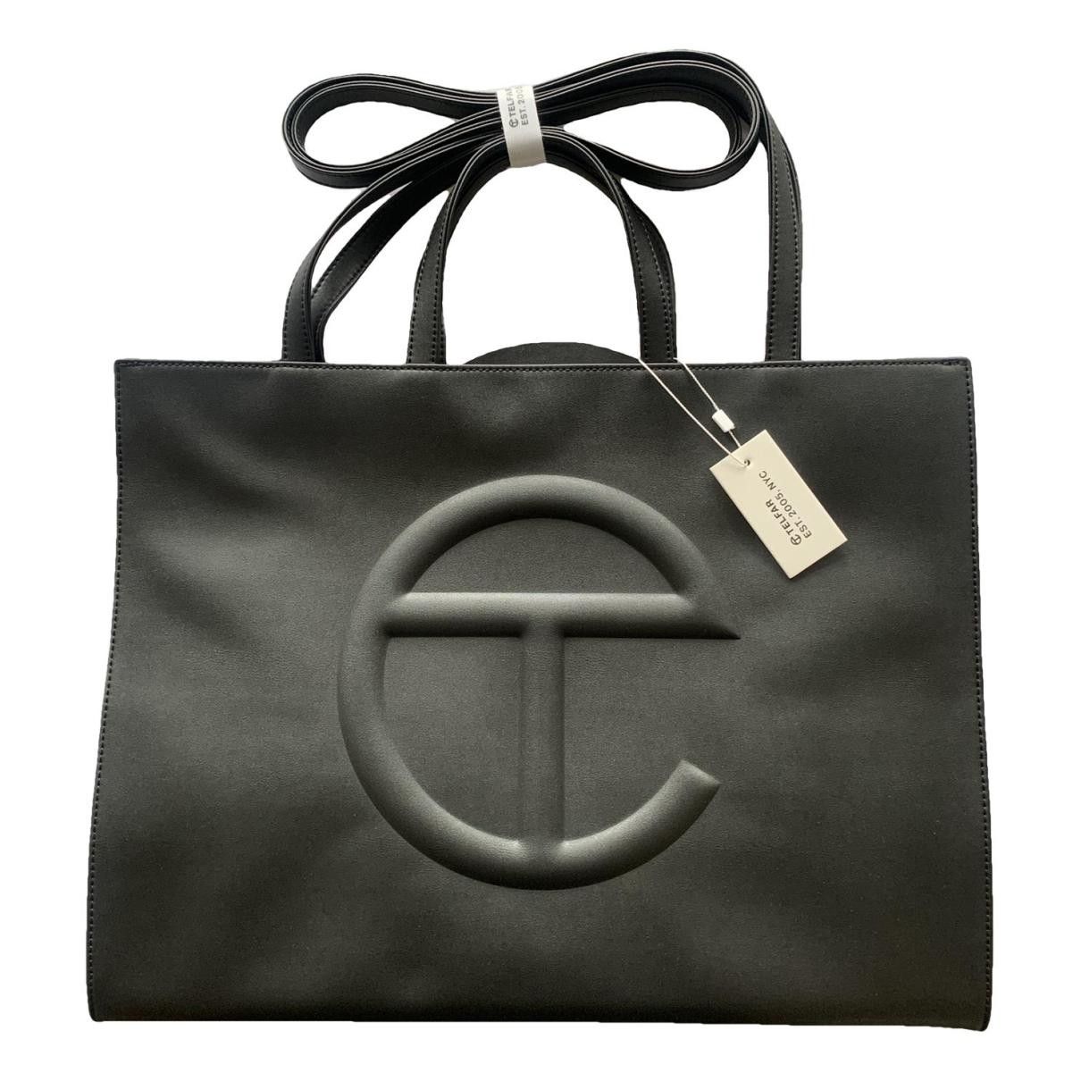 T elfar Medium Black shops Shopping Bag