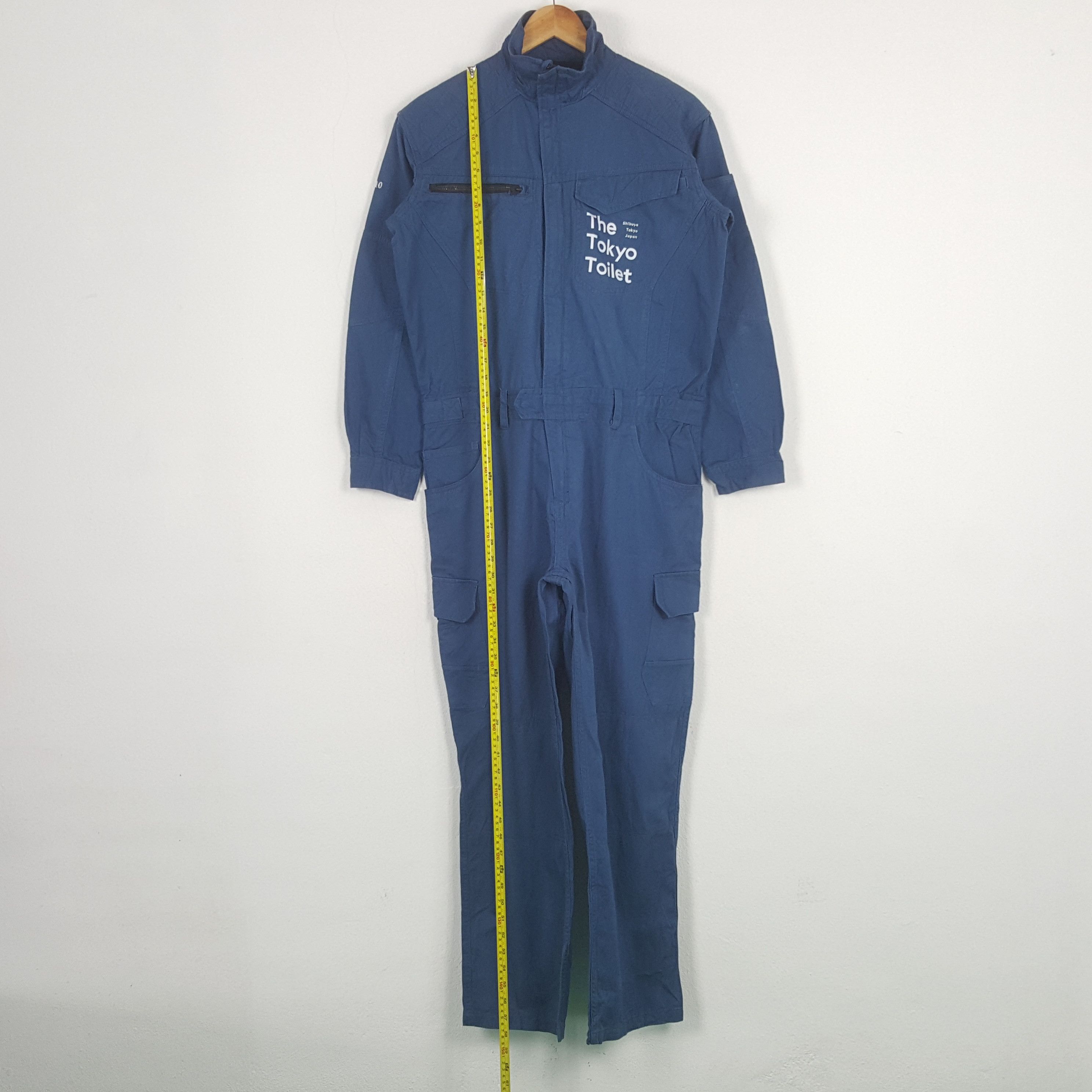Japanese Brand Vintage The Tokyo Toilet Japanese Brand Coverall Jacket RR17 Size US M / EU 48-50 / 2 - 6 Thumbnail