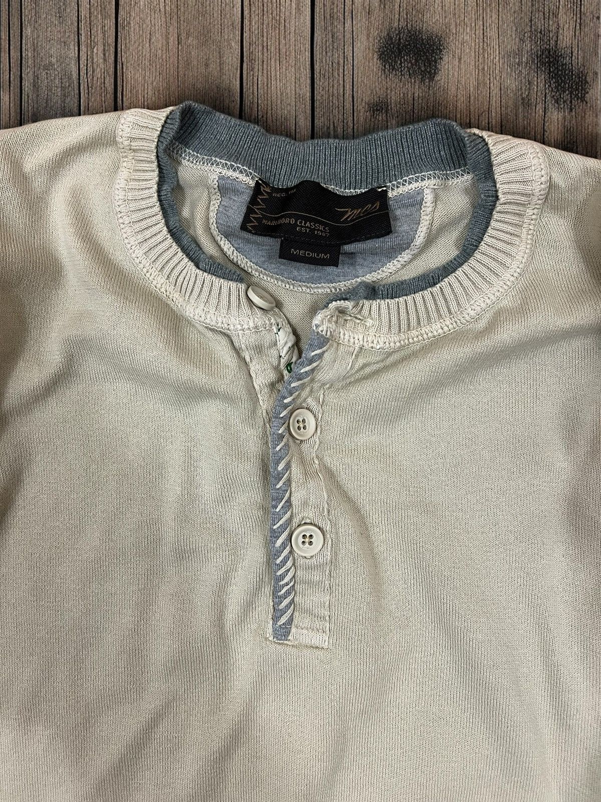 Marlboro Classics Marlboro Classics beige pull size M Size US M / EU 48-50 / 2 - 6 Thumbnail