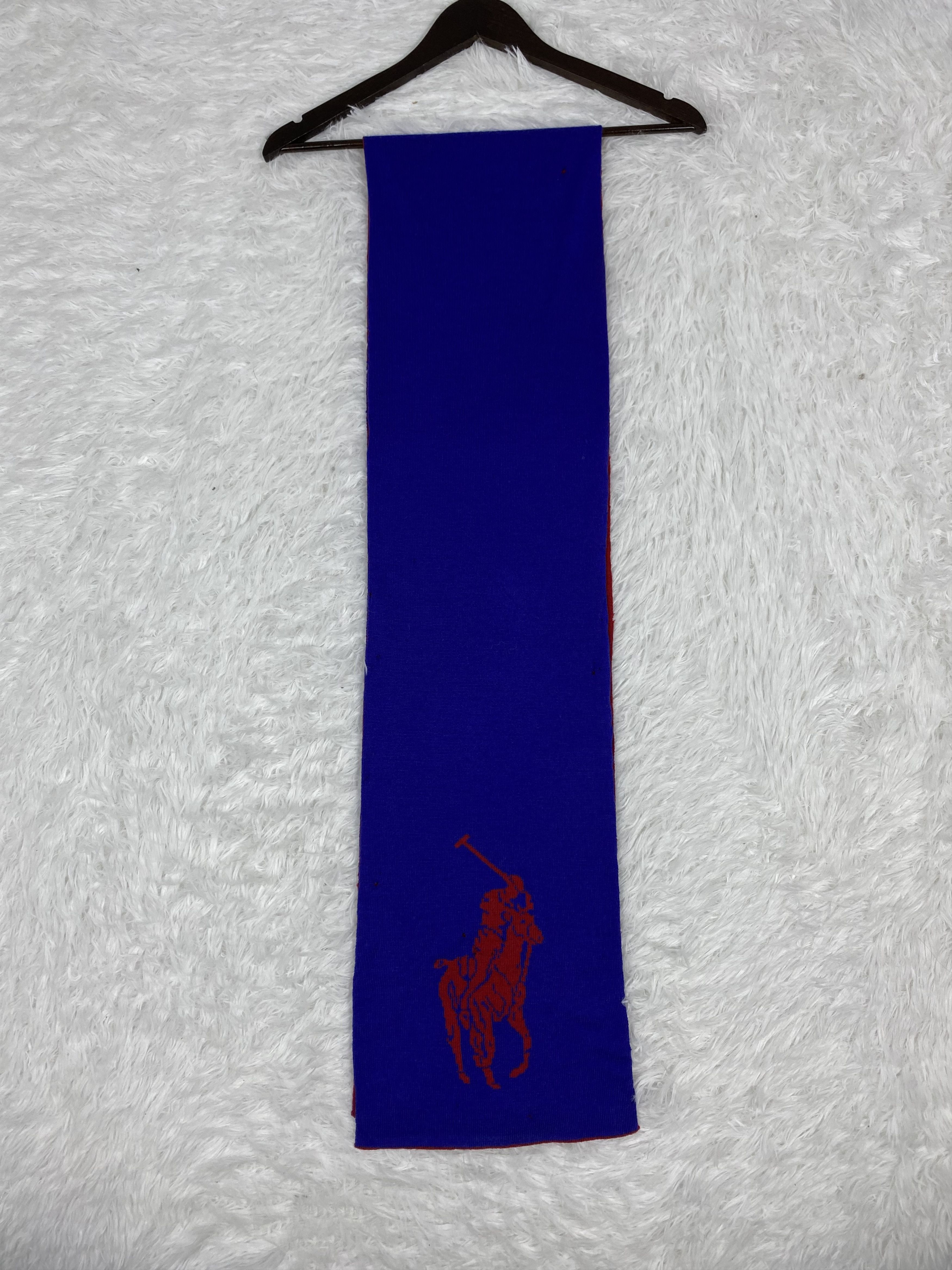 Polo Ralph Lauren Vintage Polo Ralph Lauren Scarf / Muffler Neckwear PM0068 Size ONE SIZE - 7 Thumbnail