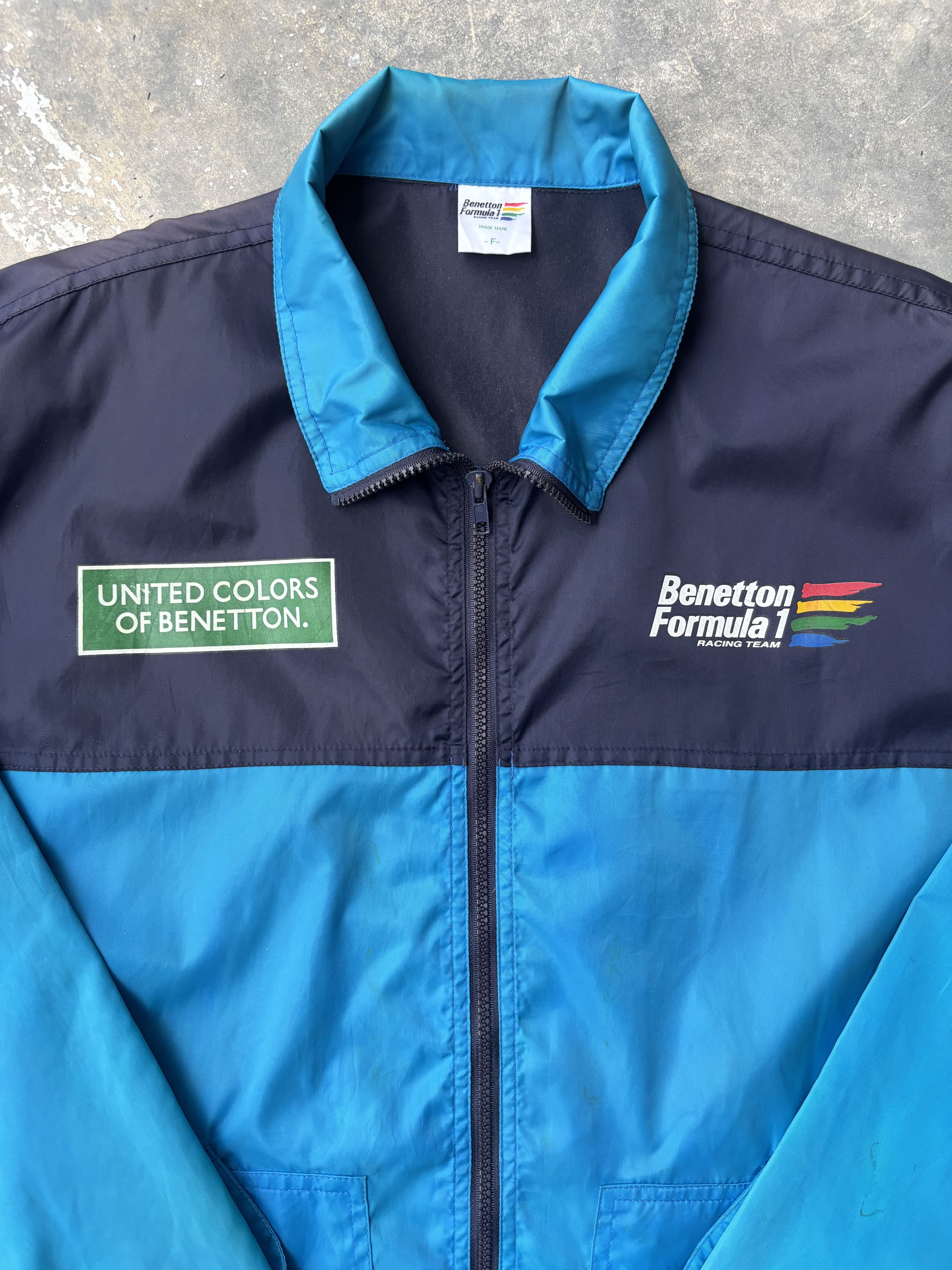 Benetton Benetton Formula 1 Racing Team Rare Vintage Jacket Size US L / EU 52-54 / 3 - 4 Thumbnail