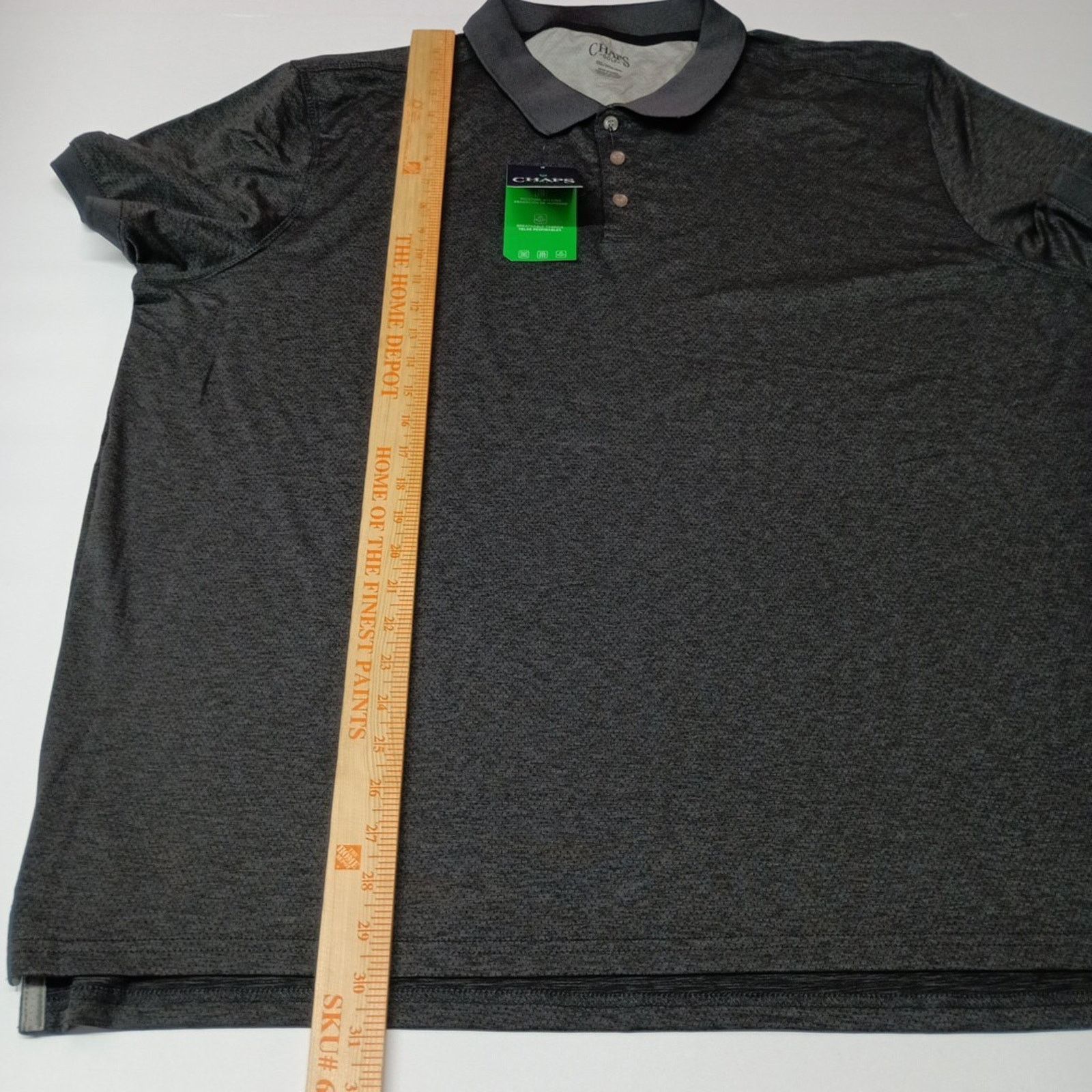 Chaps Chaps Golf Polo Shirt Men 3XL Black Moisture Wicking Stretch Size US XXL / EU 58 / 5 - 6 Thumbnail