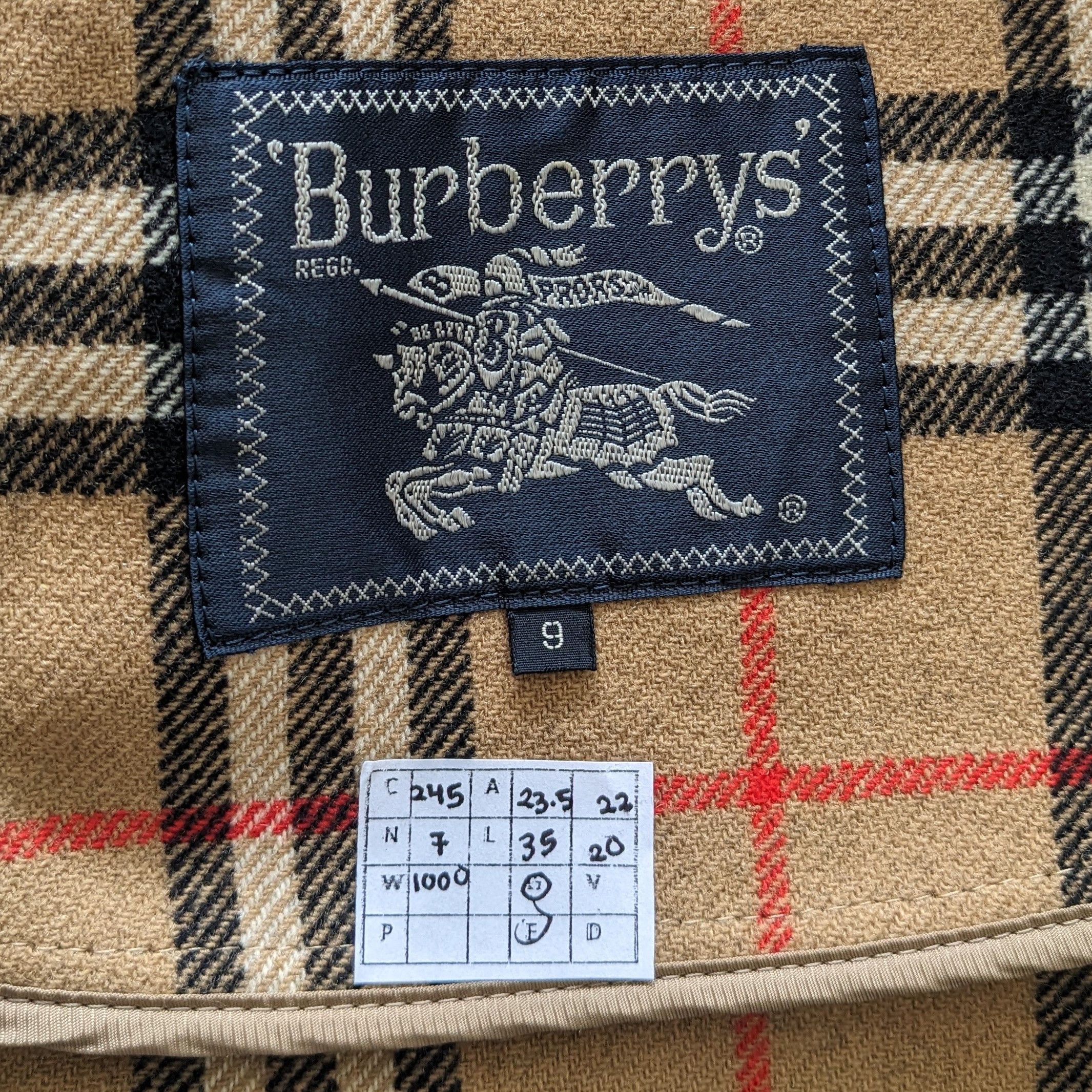 Burberry Vintage BURBERRY LONDON Luxury Brand Jacket Size US L / EU 52-54 / 3 - 8 Thumbnail