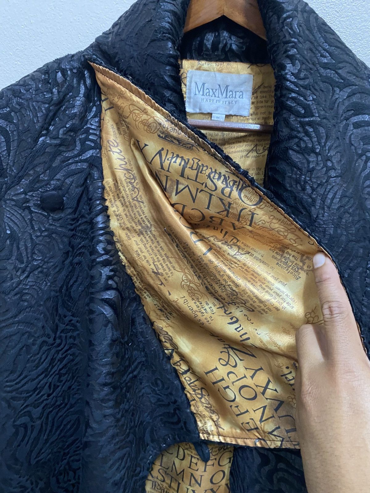 Max Mara Max Mara Made in Italy Textured Wool Blend Coat M Size M / US 6-8 / IT 42-44 - 10 Thumbnail