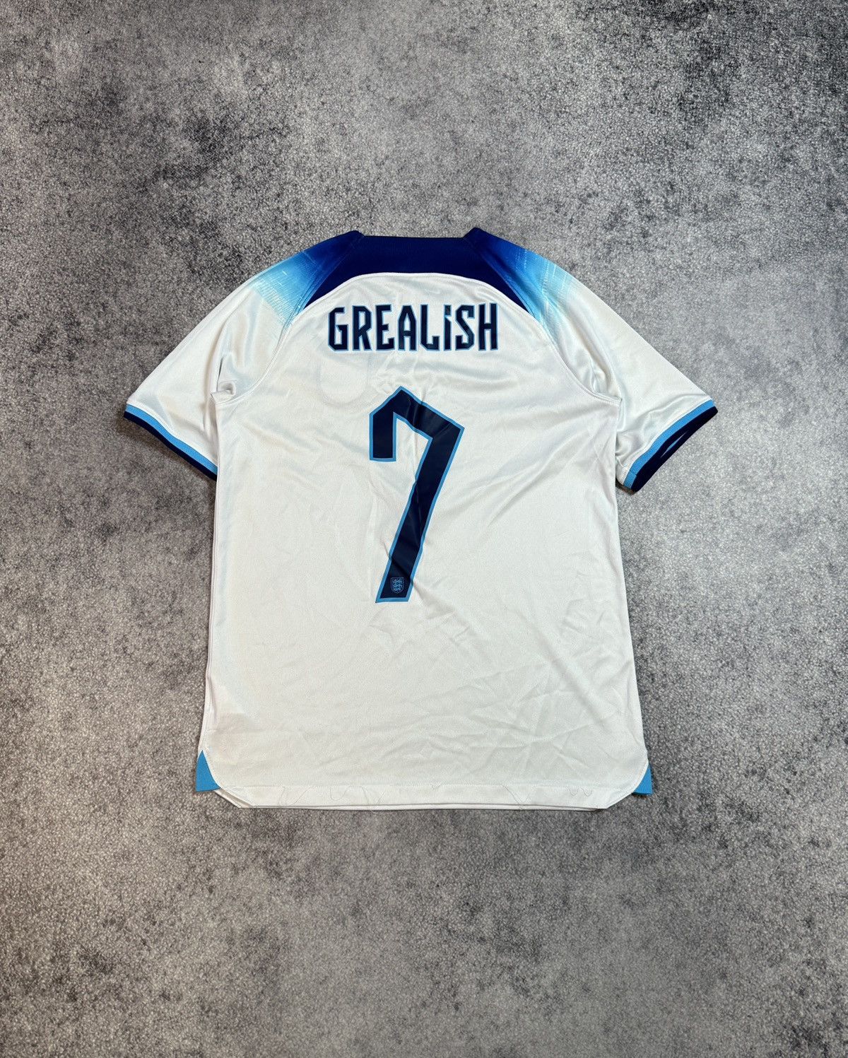 Nike Nike England 7 Grealish Soccer Jersey Streetwear Style S VTg Size US S / EU 44-46 / 1 - 1 Thumbnail