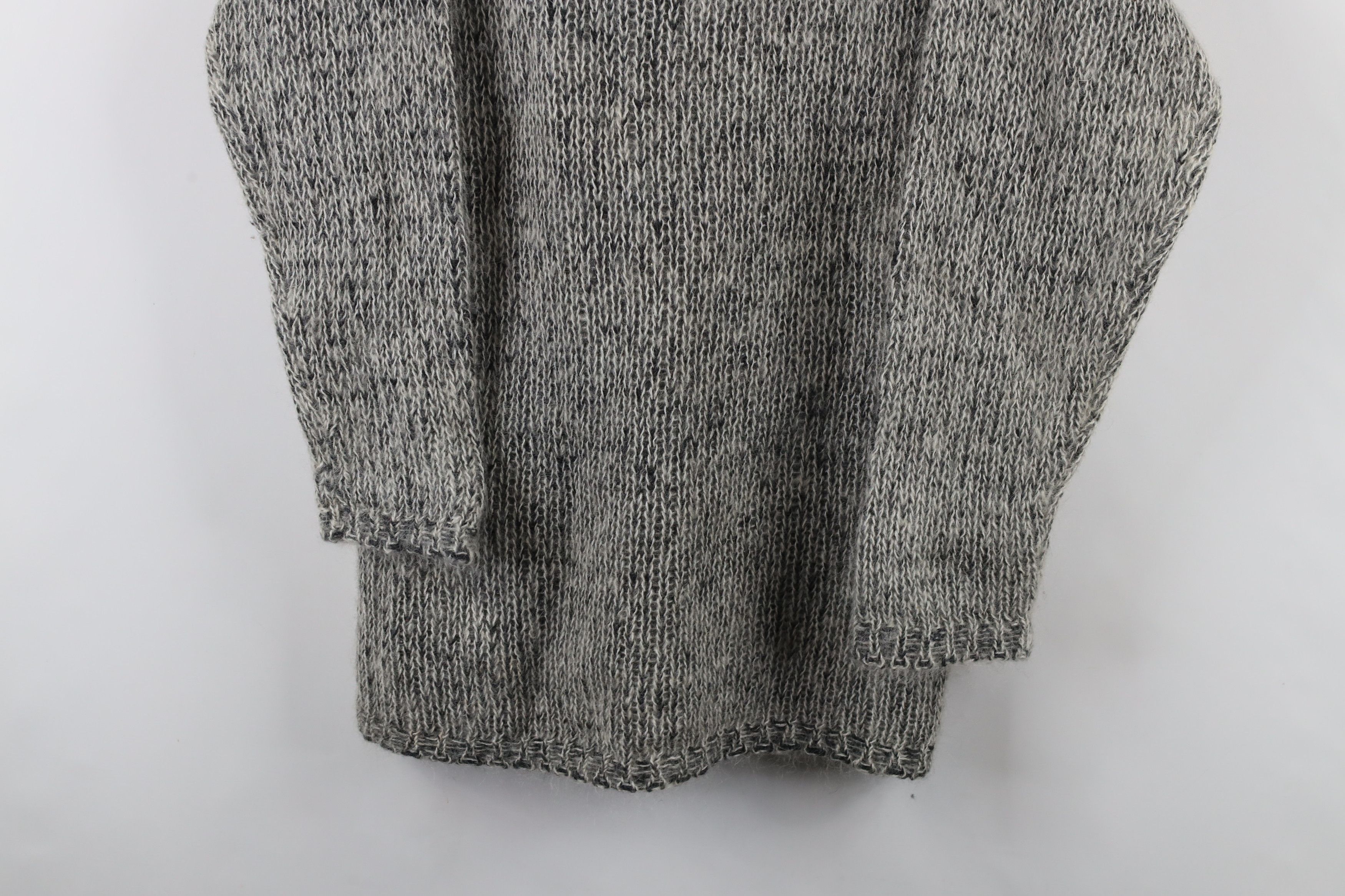 Vintage Vintage 90s Streetwear Wool Mohair Blend Knit Tunic Sweater Size M / US 6-8 / IT 42-44 - 3 Thumbnail