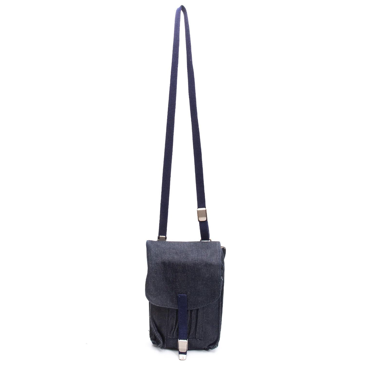 Junya Watanabe Indigo Mini Shoulder Bag with Numbering Denim Design Size ONE SIZE - 2 Thumbnail