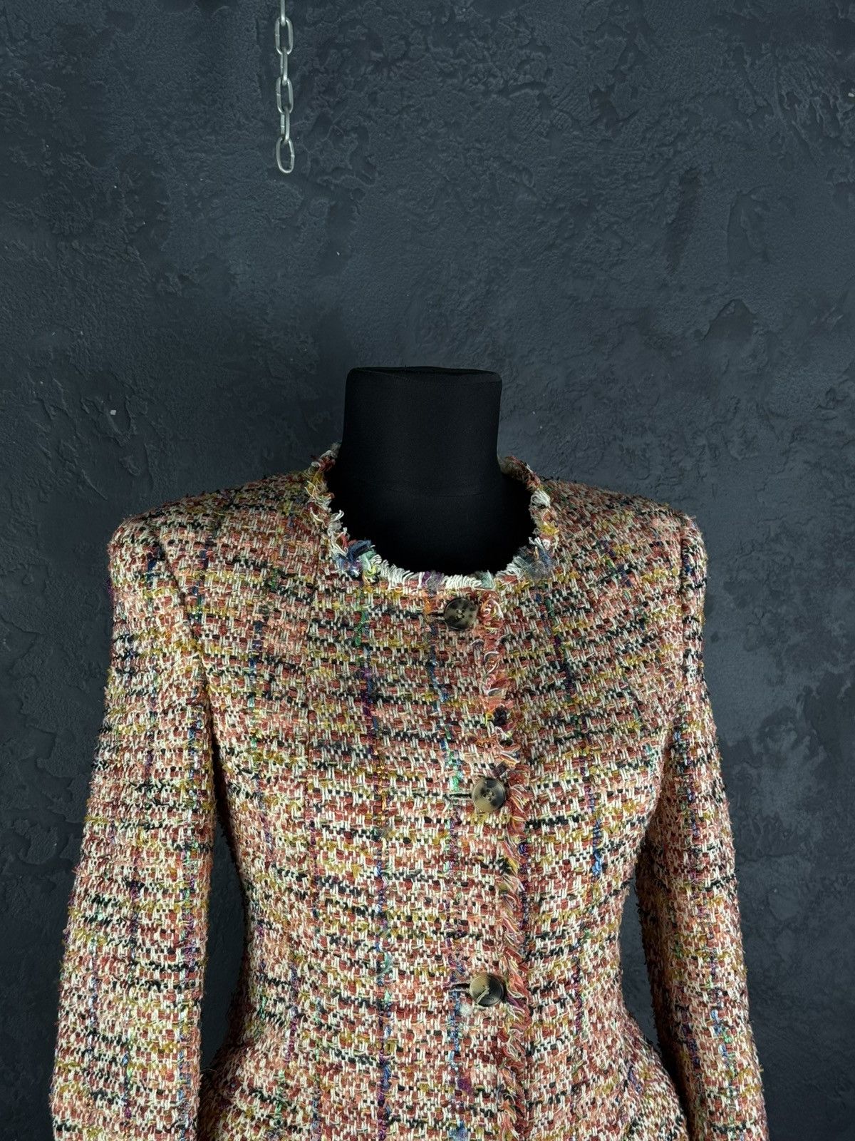 Etro ETRO Women’s Cotton-Blend Tweed Jacket Size 40 Size S / US 4 / IT 40 - 2 Thumbnail
