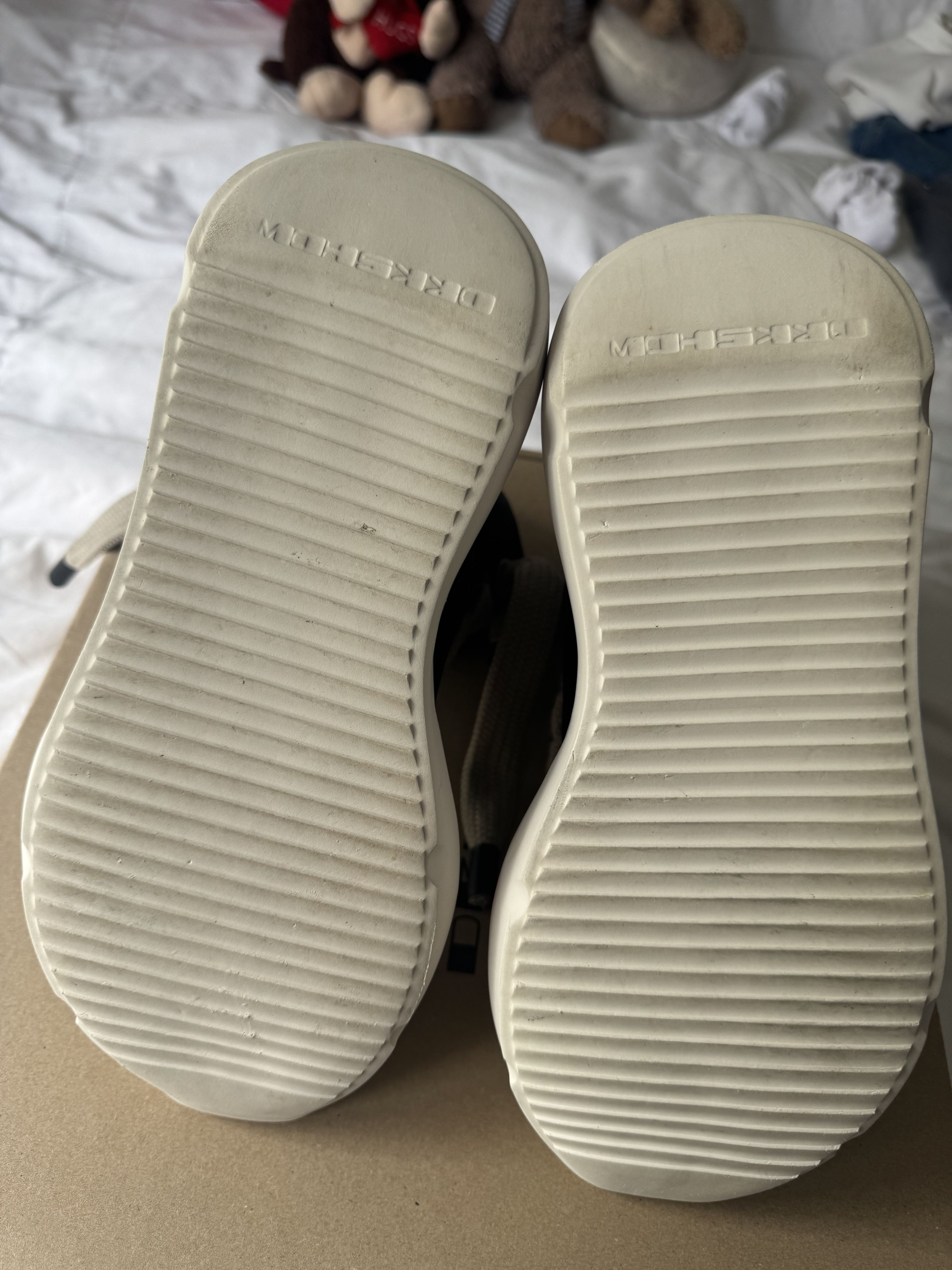 Rick Owens Drkshdw JUMBO LACED ABSTRACT SNEAKER Size US 7 / IT 37 - 6 Thumbnail