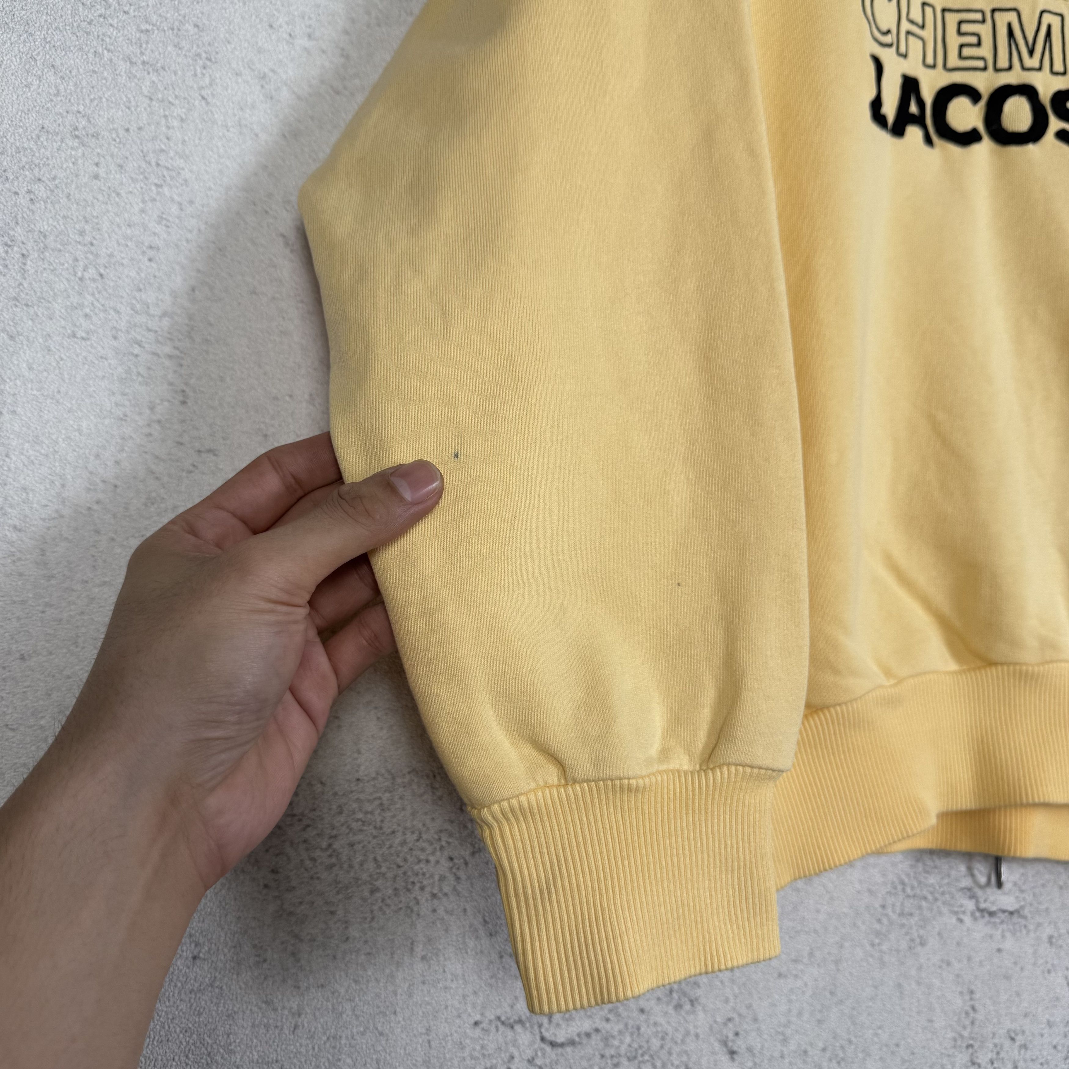 Lacoste Vintage 90s La Chemise Lacoste Sweatshirt Crewneck Size US S / EU 44-46 / 1 - 4 Thumbnail