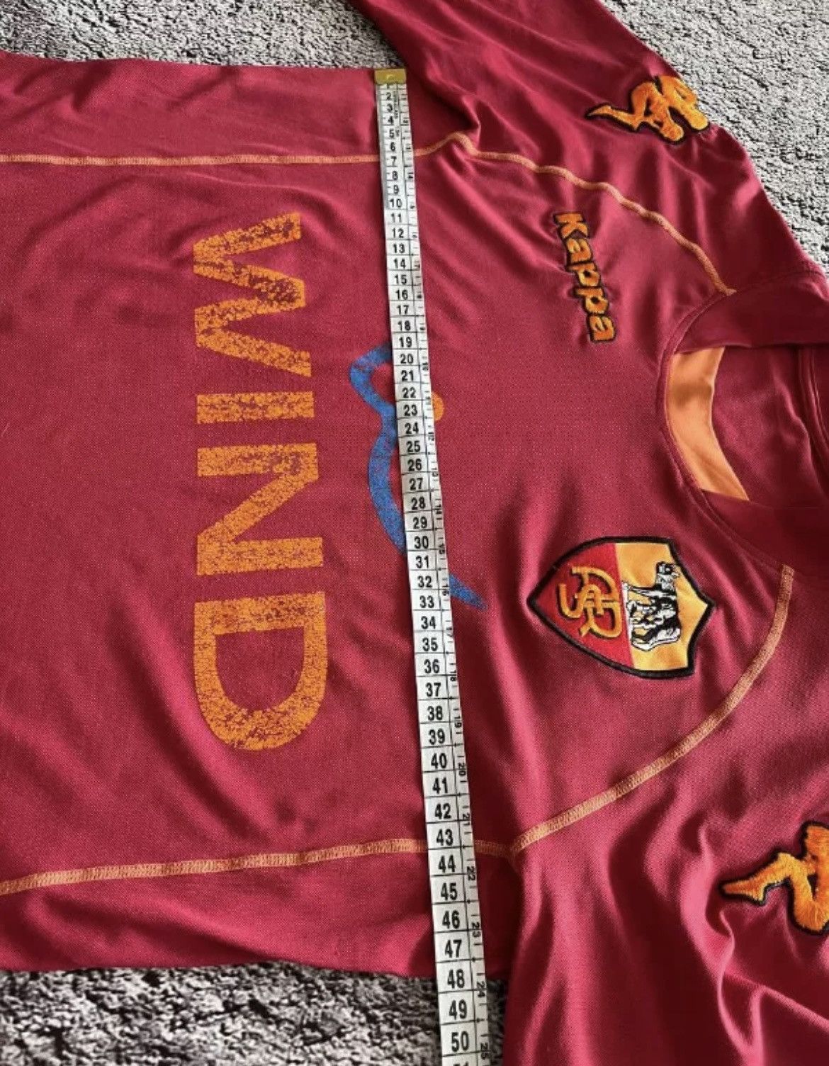 Vintage Kappa Roma Home 2008/2009 Football Shirt Jersey Size S Size US S / EU 44-46 / 1 - 12 Thumbnail