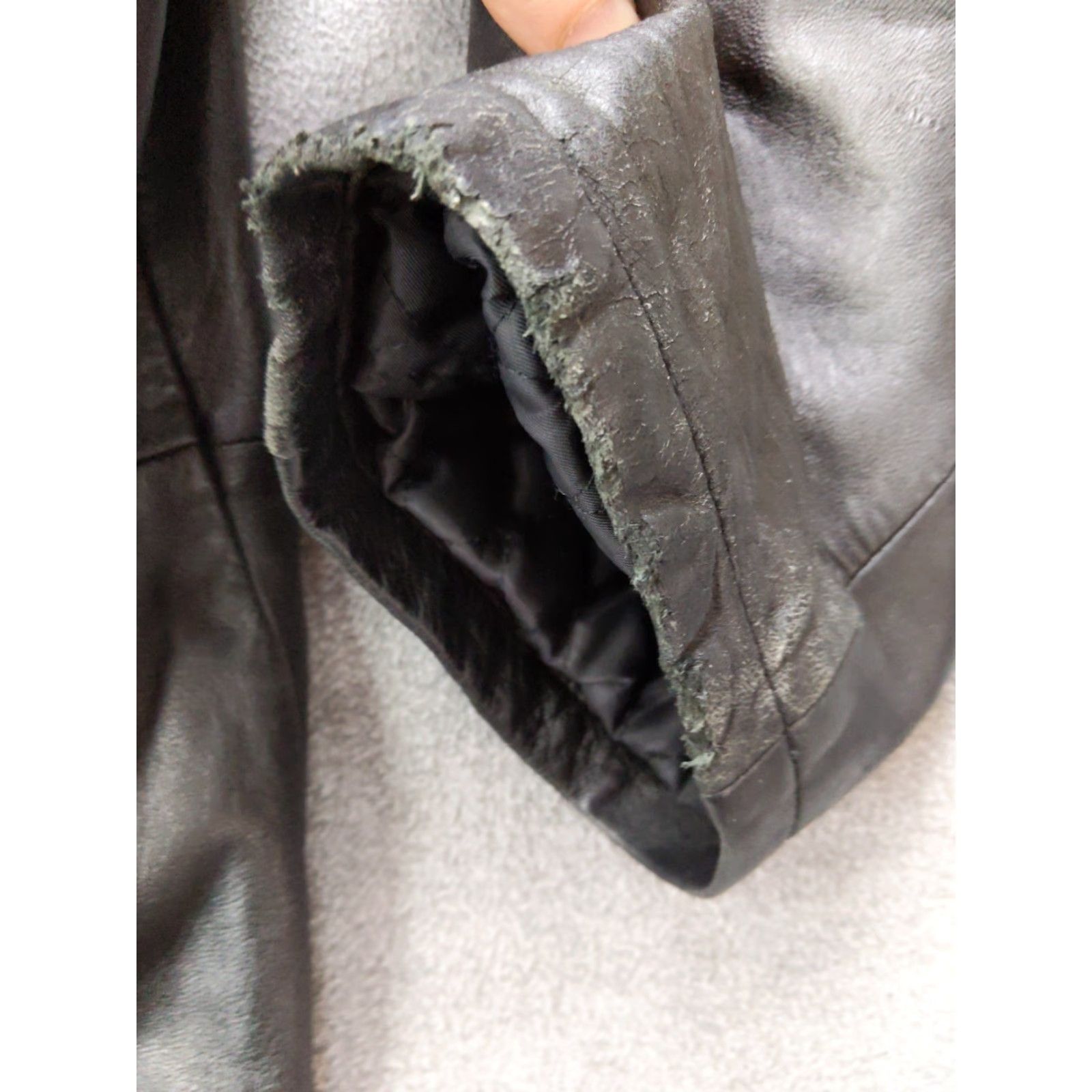 Vintage VINTAGE Relativity Jacket Mens XL Genuine Leather Full Zip Quilted Lined Coat Size US XL / EU 56 / 4 - 2 Thumbnail