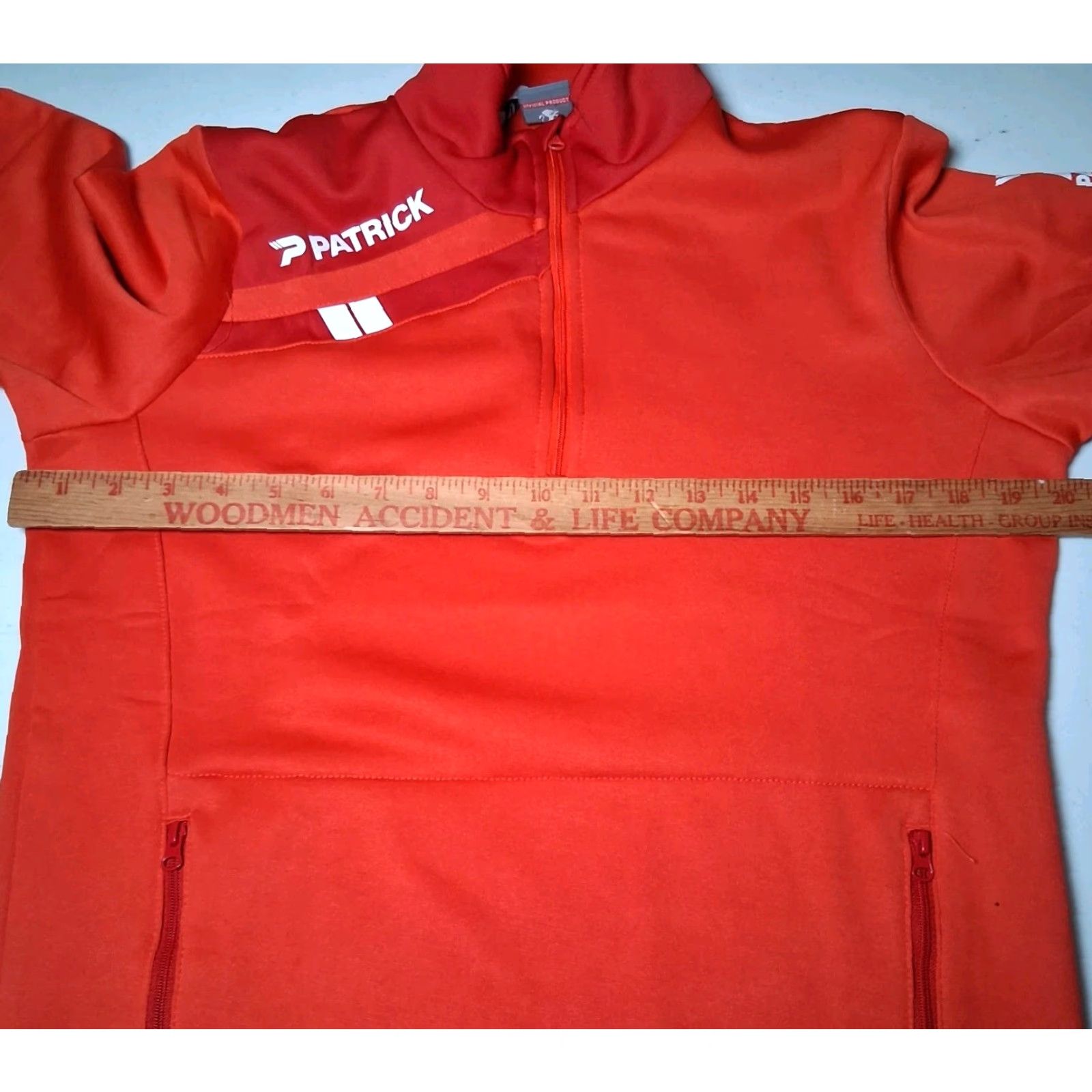 Vintage Patrick Force 115 Shirt Small Red Soccer Athletic 1/4 Zip Size US S / EU 44-46 / 1 - 4 Thumbnail