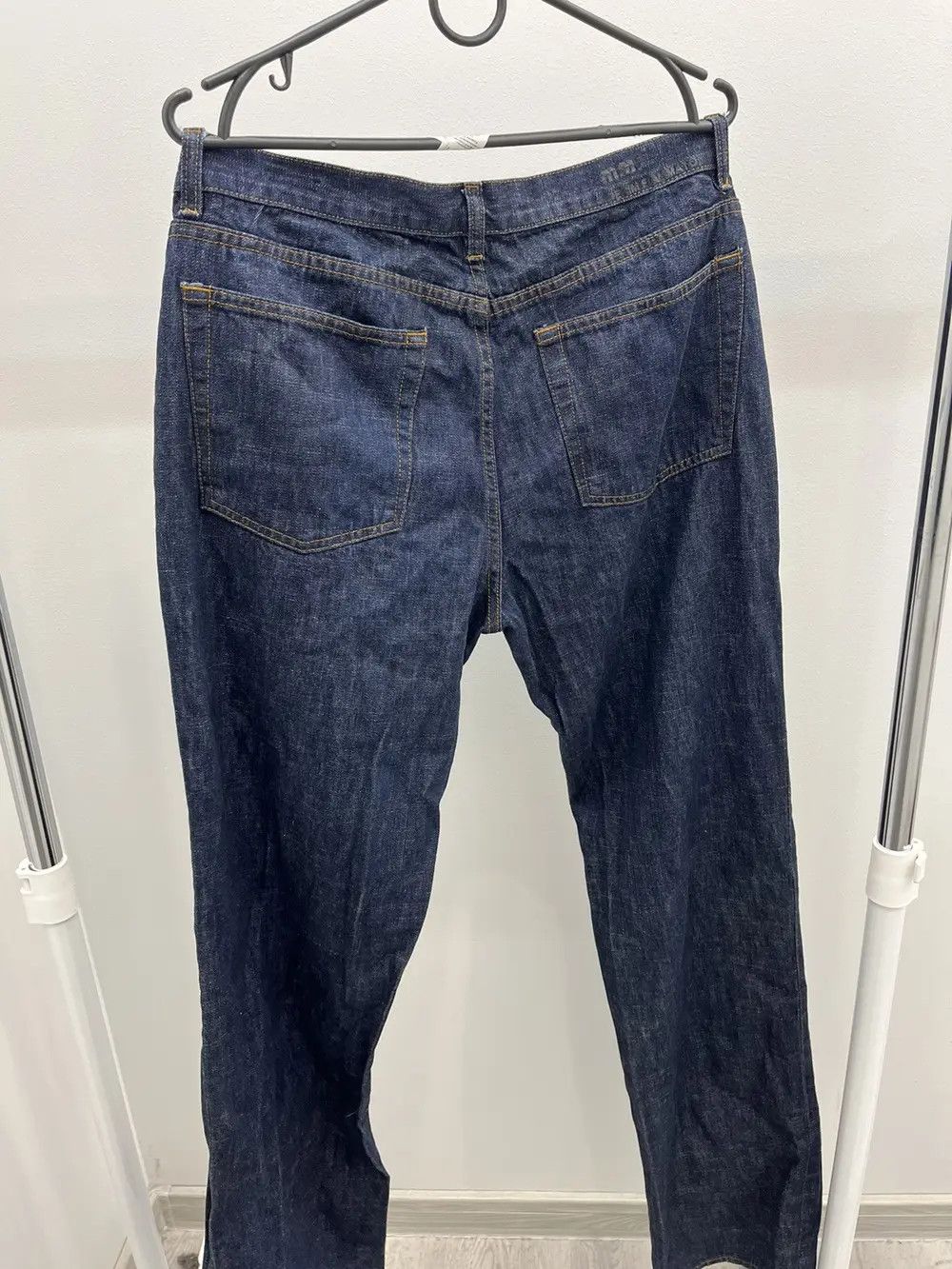 Miu Miu Vintage Miu Miu Raw Denim Jeans Size US 36 / EU 52 - 2 Thumbnail
