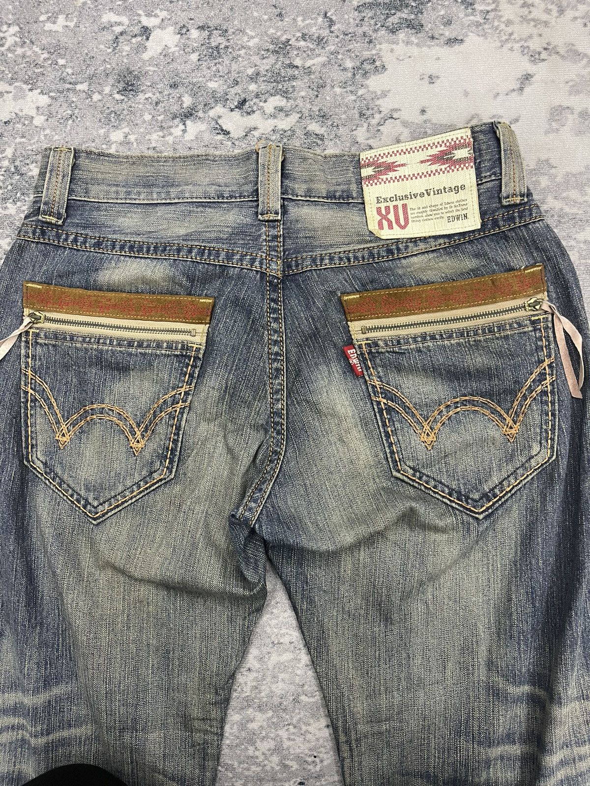 Edwin Edwin XV Baggy faded blue denim s6 Size US 32 / EU 48 - 12 Thumbnail