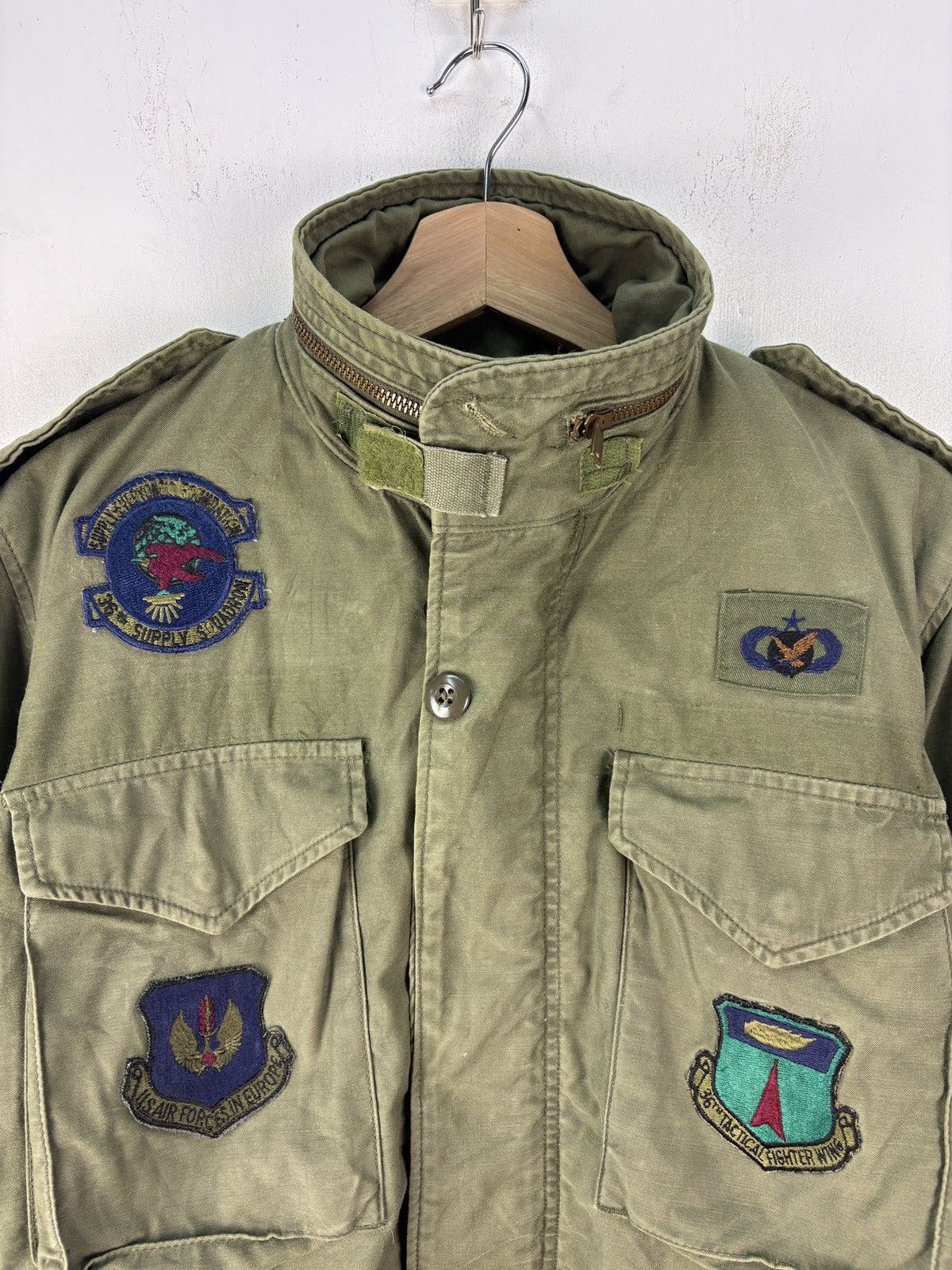 Vintage Vintage 70s 80s OG US Air Force Field Jacket HBT Size US S / EU 44-46 / 1 - 5 Thumbnail