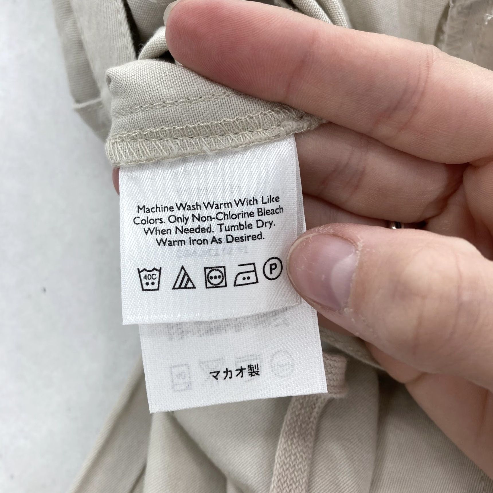 Eddie Bauer Eddie Bauer Pants Womens 4 Khaki Elastic Waist Drawstring Pockets Utility Patch Pockets Chino Straight Leg 28 In Beige/Twill Cotton Size 27" / US 4 / IT 40 - 6 Thumbnail