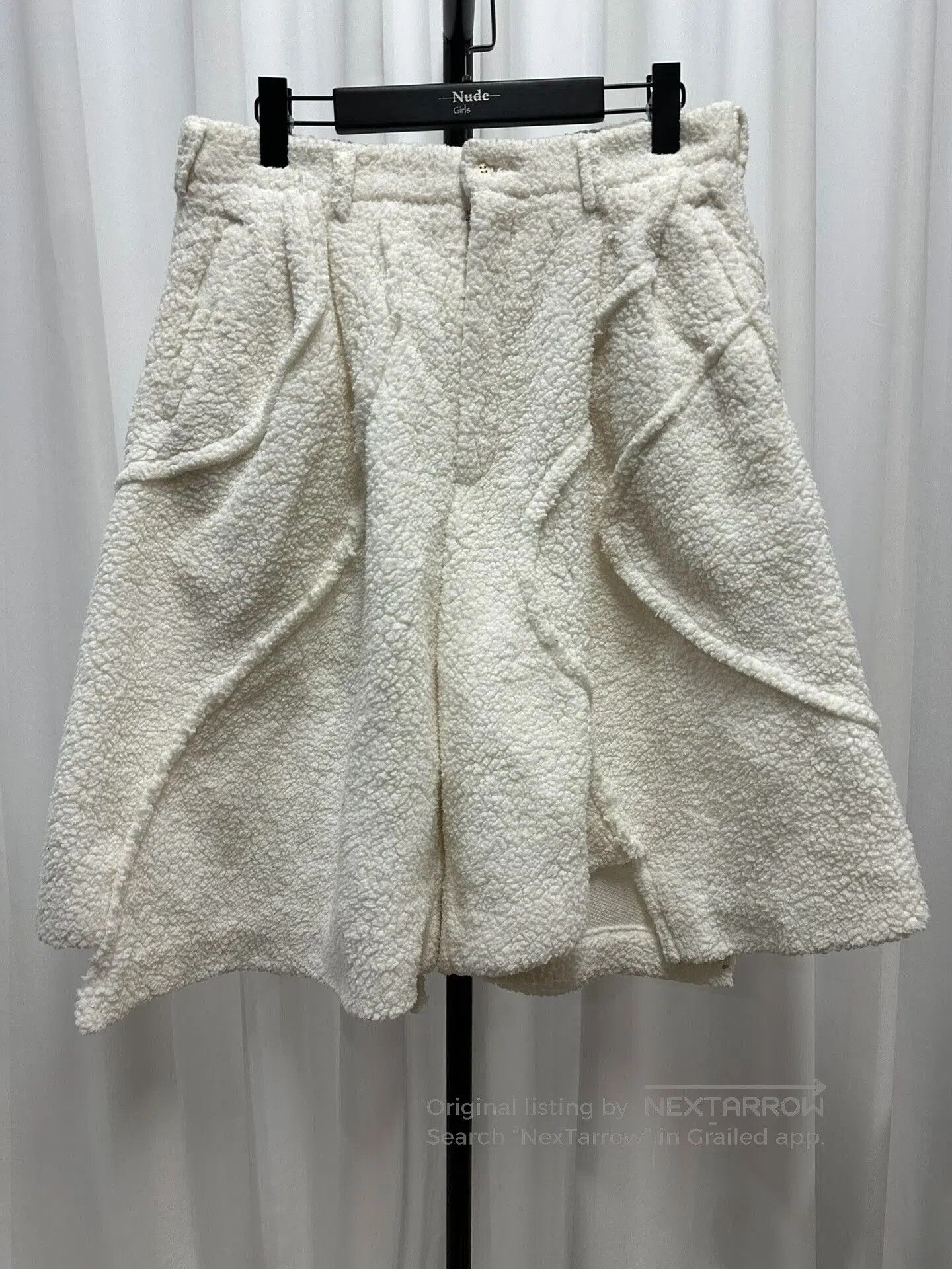 Comme des Garcons Homme Plus Comme des Garcons Homme Plus White Shorts. Size US 30 / EU 46 - 1 Thumbnail