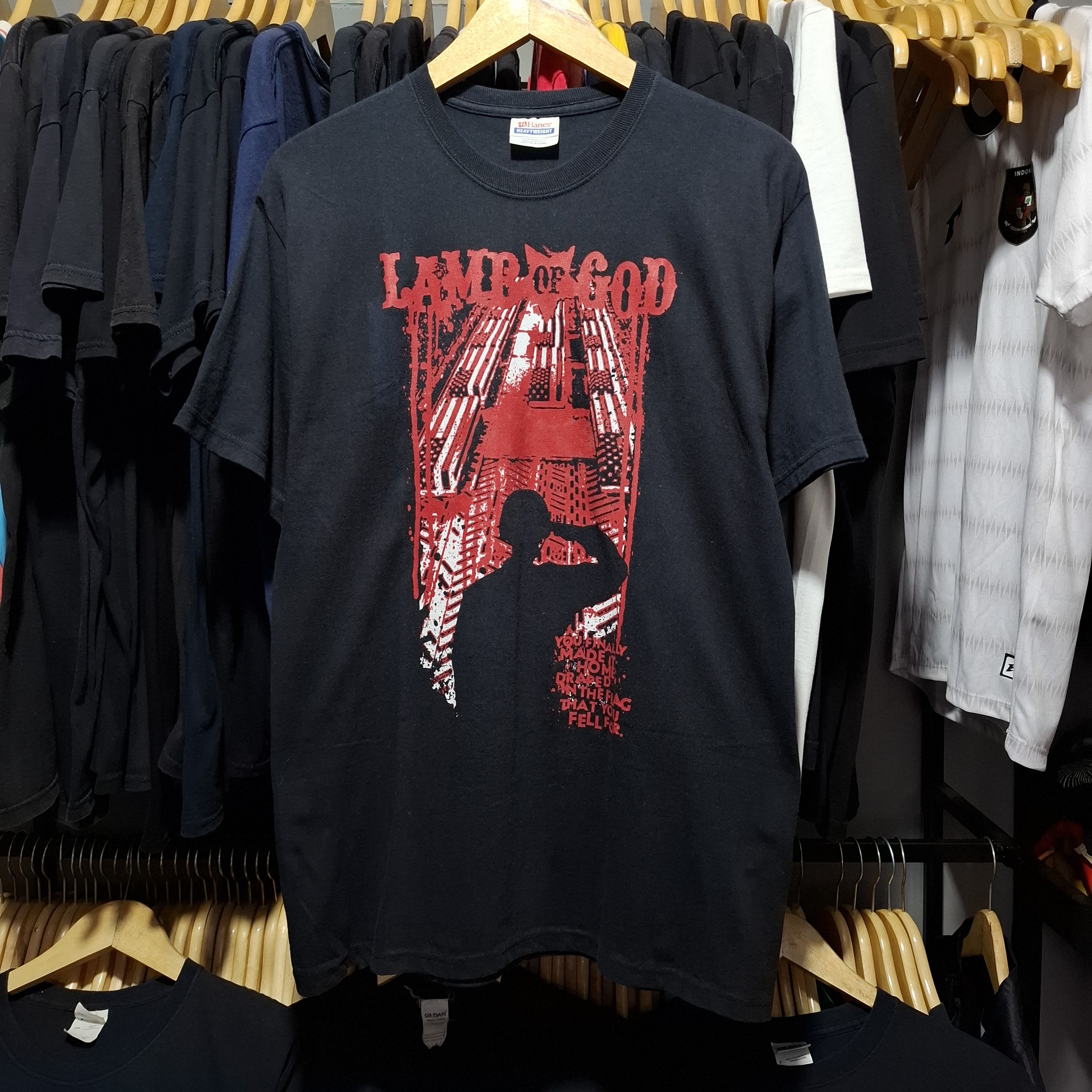 Band Tees LAMB OF GOD metal band tees Size US M / EU 48-50 / 2 - 1 Thumbnail