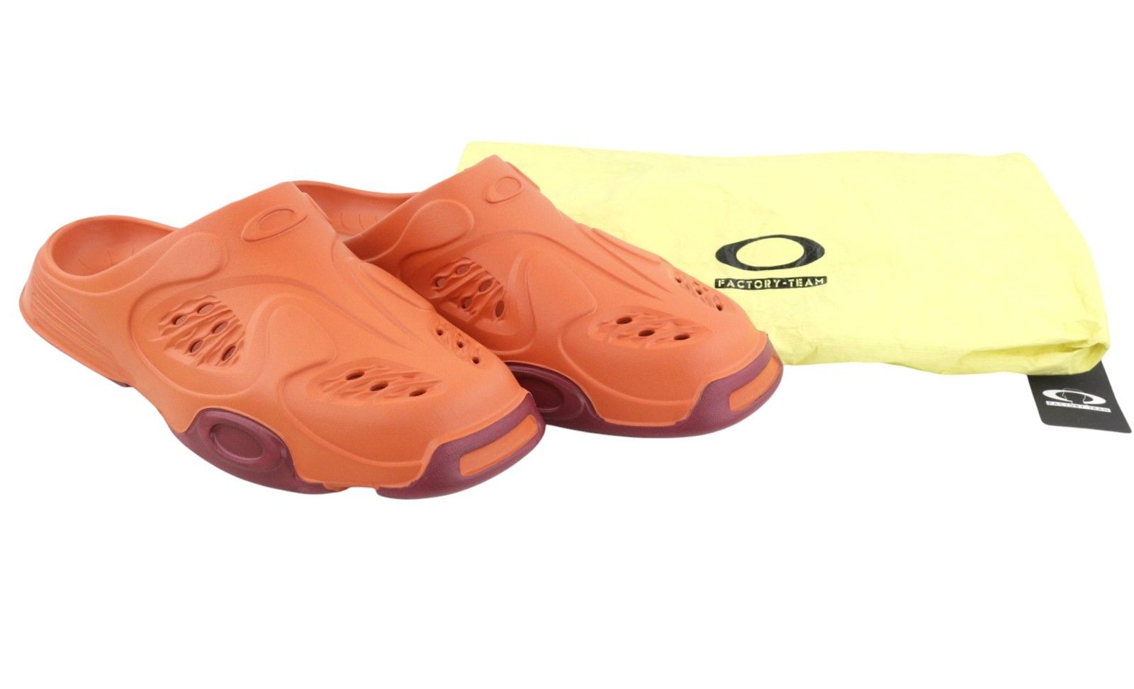 Brain Dead OAKLEY FACTORY PAGURO SLIDE EU43 Rust Slippers 90536 Size US 10 / EU 43 - 1 Thumbnail