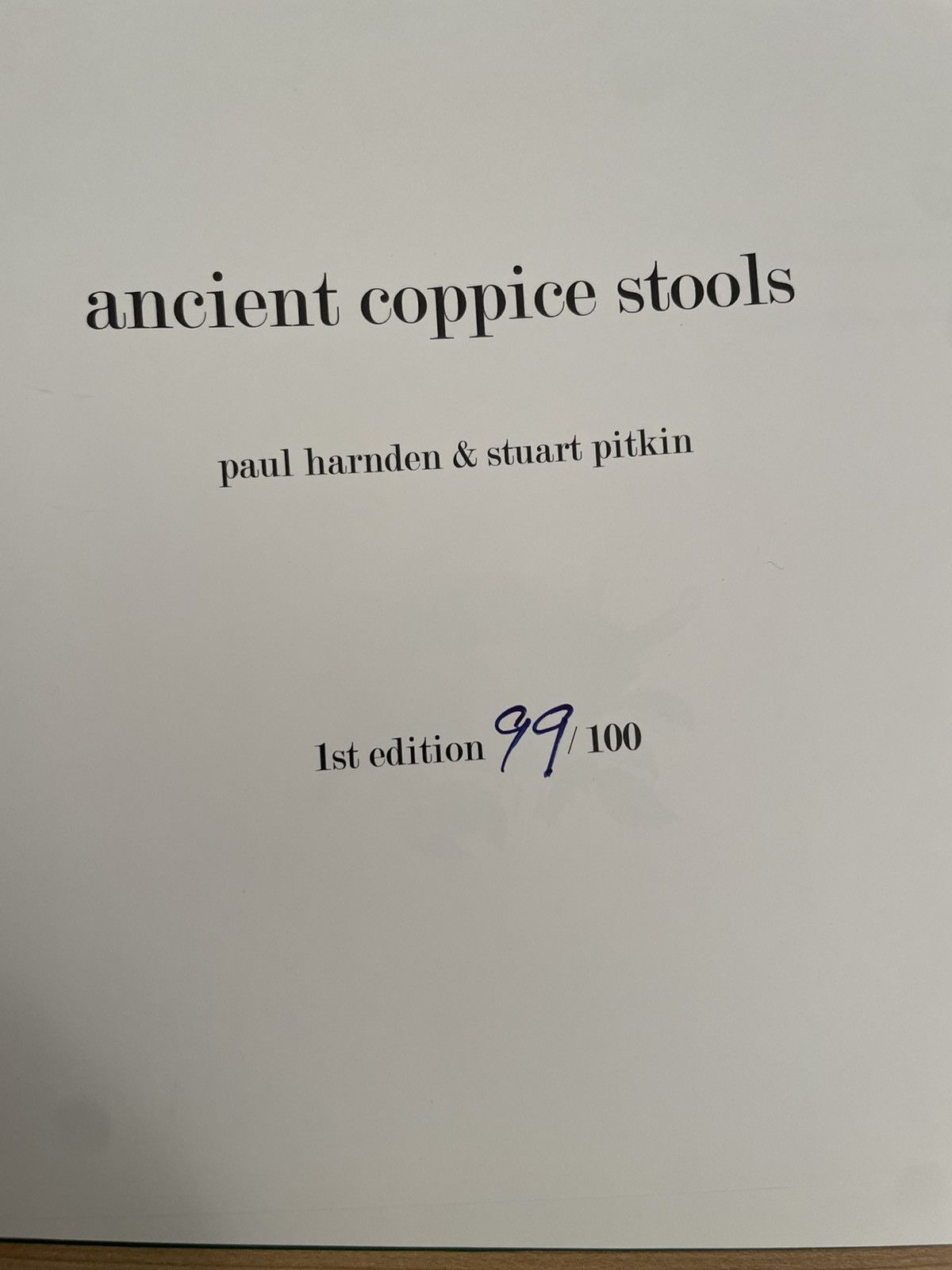 Paul Harnden Shoemakers Paul Harnden Book “ancient coppice stools” Size ONE SIZE - 5 Thumbnail