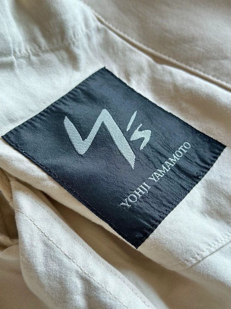 Yohji Yamamoto Yohji Yamamoto Yohji Yamamoto Y's Beige Suit Jacket Size US L / EU 52-54 / 3 - 2 Thumbnail