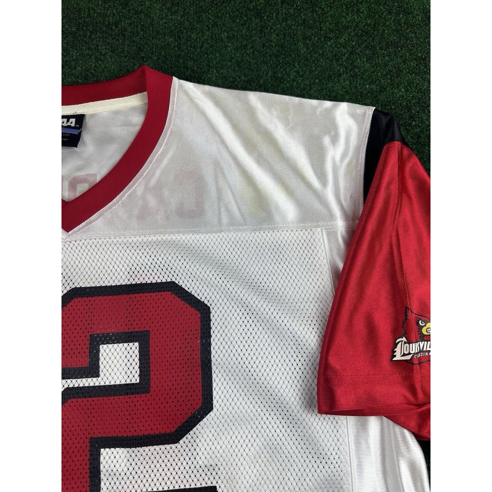 NCAA × Vintage Vintage Louisville NCAA #12 Jersey Size US XL / EU 56 / 4 - 4 Thumbnail