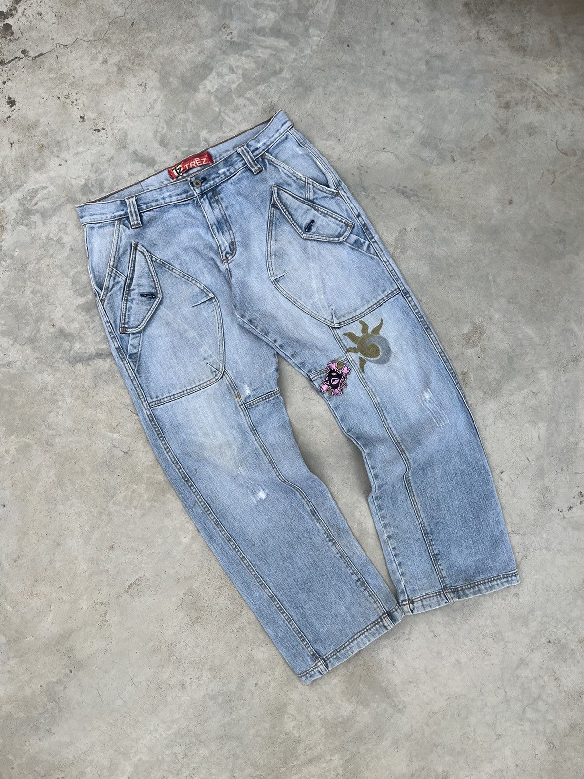 Levi's Vintage Clothing × Vintage SUPER RARE VINTAGE TREZ JEANS Size US 34 / EU 50 - 1 Thumbnail
