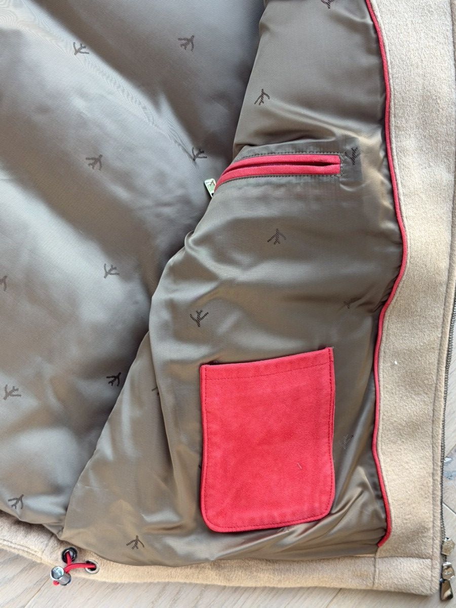 Isaia Napolii Isaia Napoli 100% Camel Down Vest EU52 L Made In Italy $4500 Size US L / EU 52-54 / 3 - 11 Thumbnail