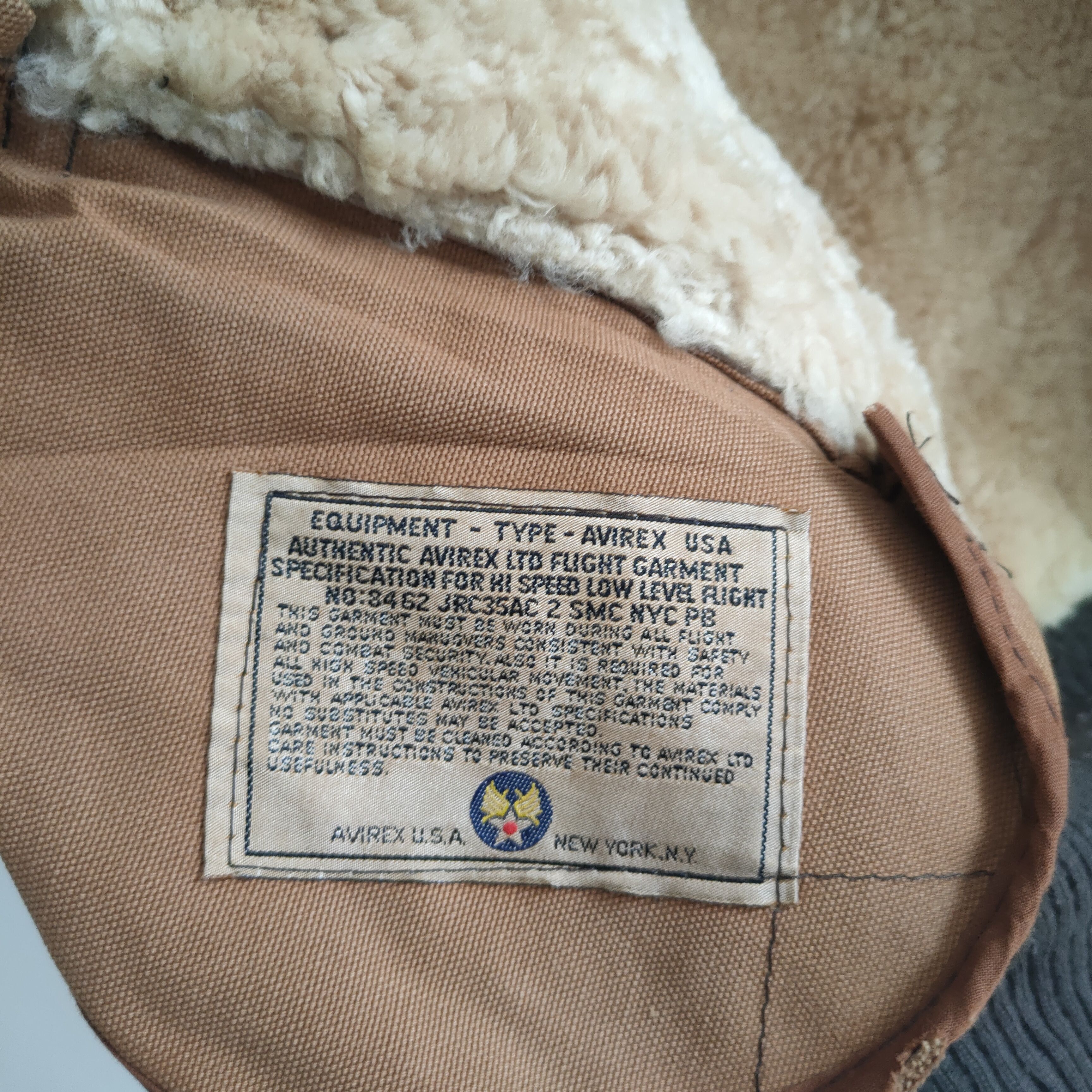Avirex Vintage Avirex B-6 Sheepskin Leather Jacket Size US L / EU 52-54 / 3 - 13 Thumbnail