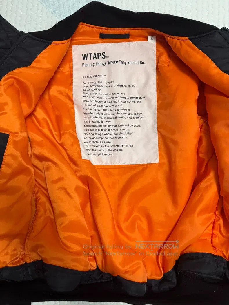 Wtaps Wtaps Black heavy coat Size US L / EU 52-54 / 3 - 3 Thumbnail