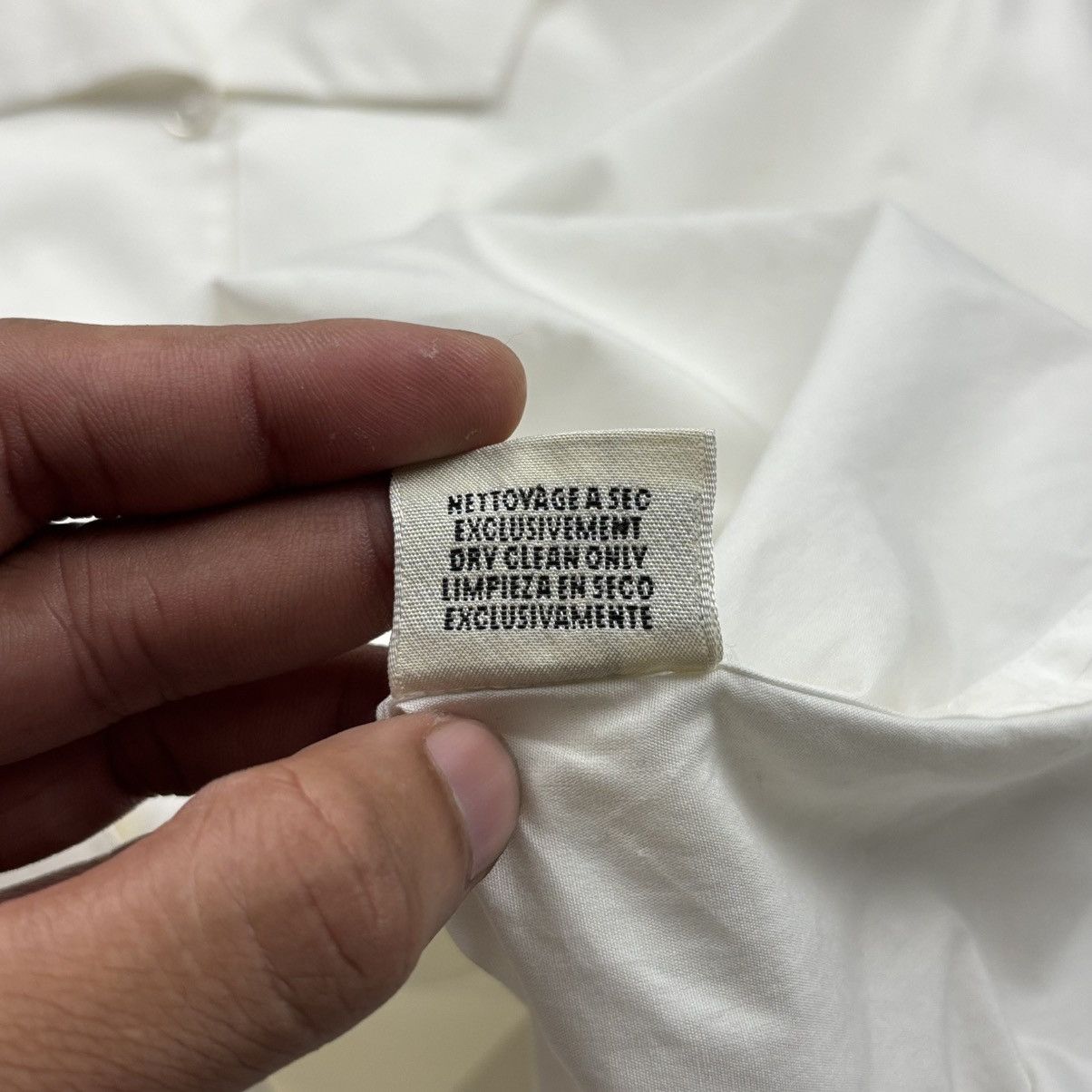 Hermes Hermès Cropped Cotton Shirt Size XS / US 0-2 / IT 36-38 - 10 Thumbnail