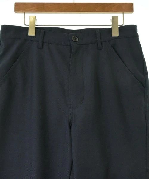 Comme des Garcons SHIRT Cropped Pants Polyester Wool Plain Zip Fly Navy Blue Size US 33 - 4 Thumbnail